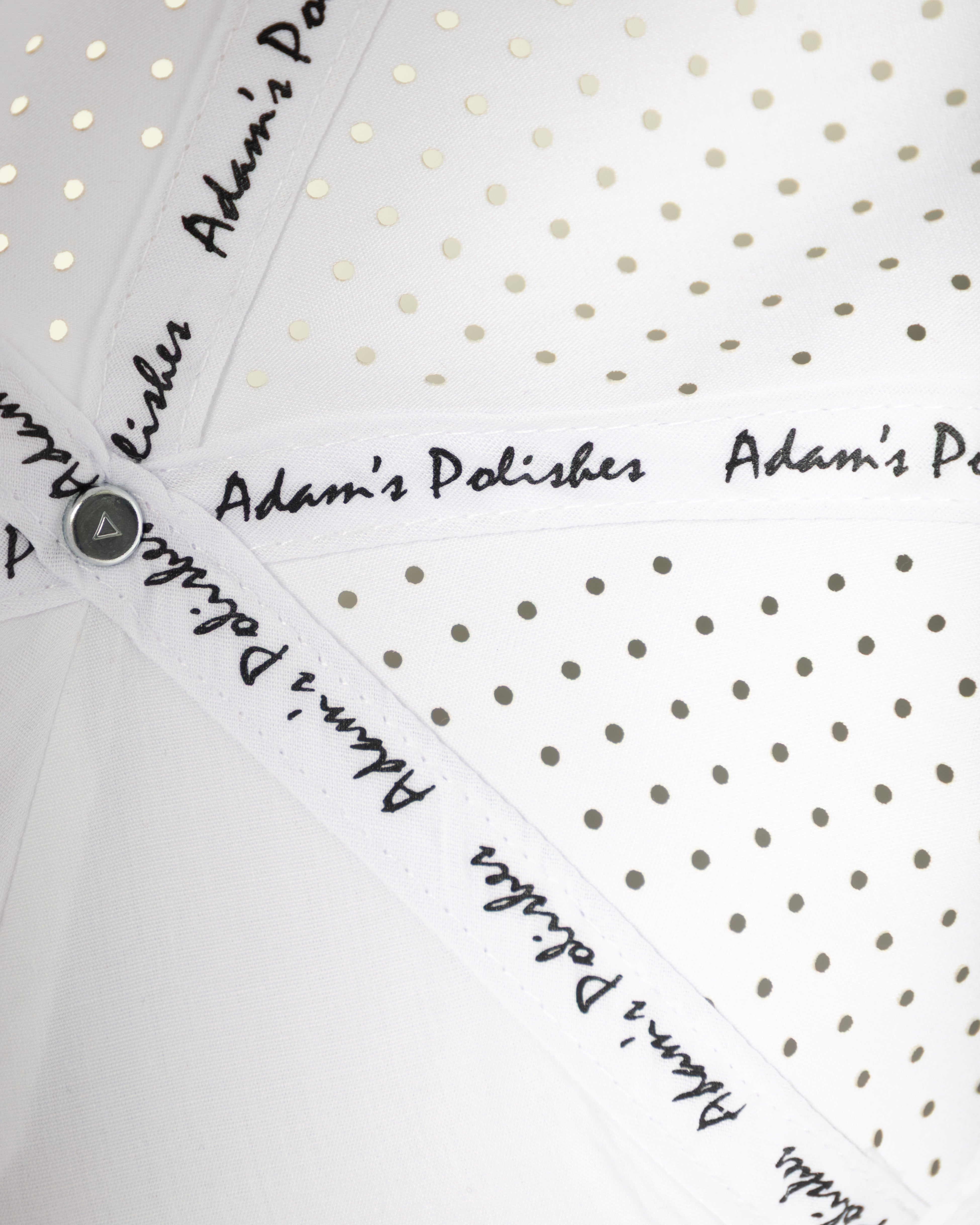 Adam's Performance Snapback Hat - White