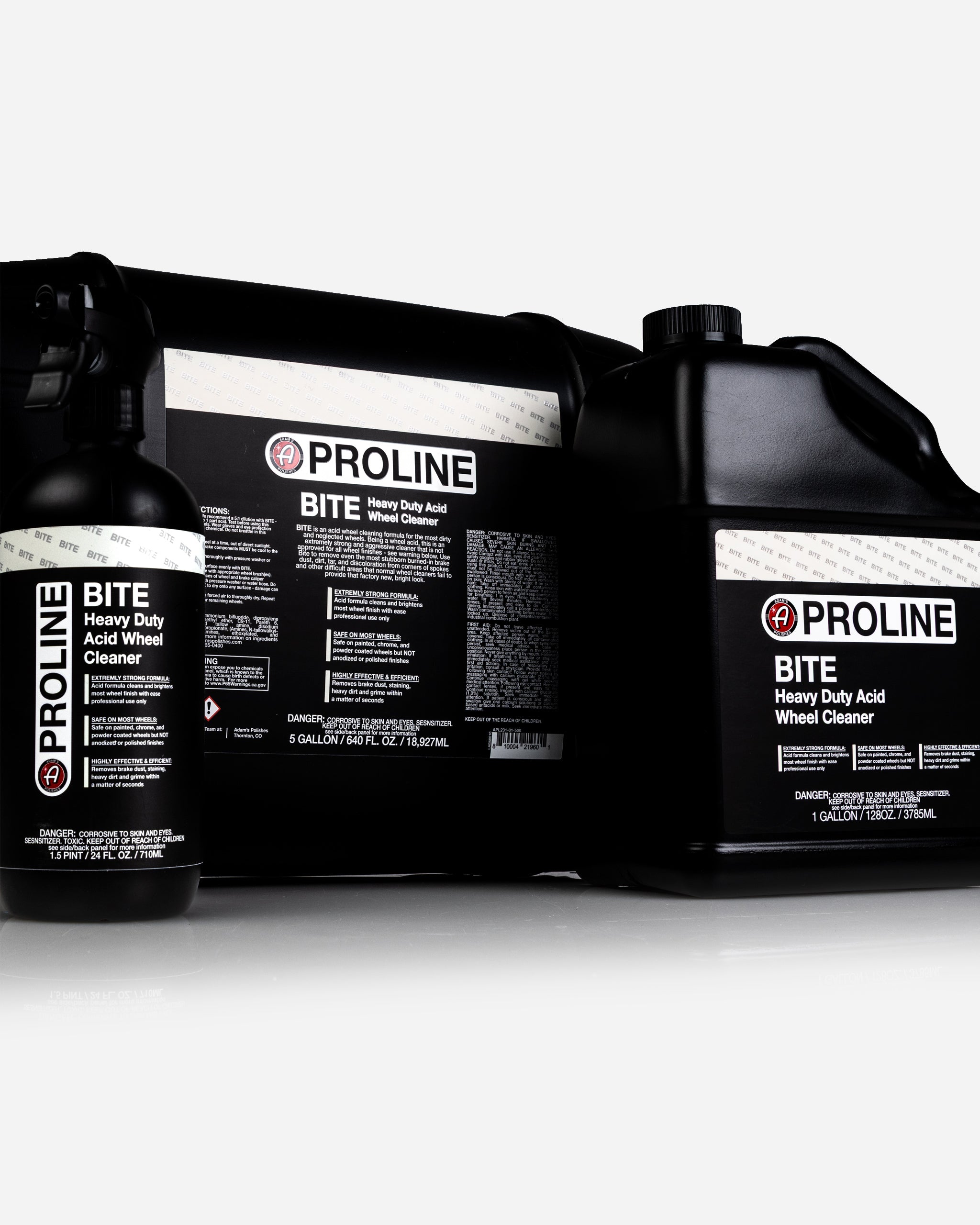 Adam's Proline BITE - Acid Wheel Cleaner and Brightener