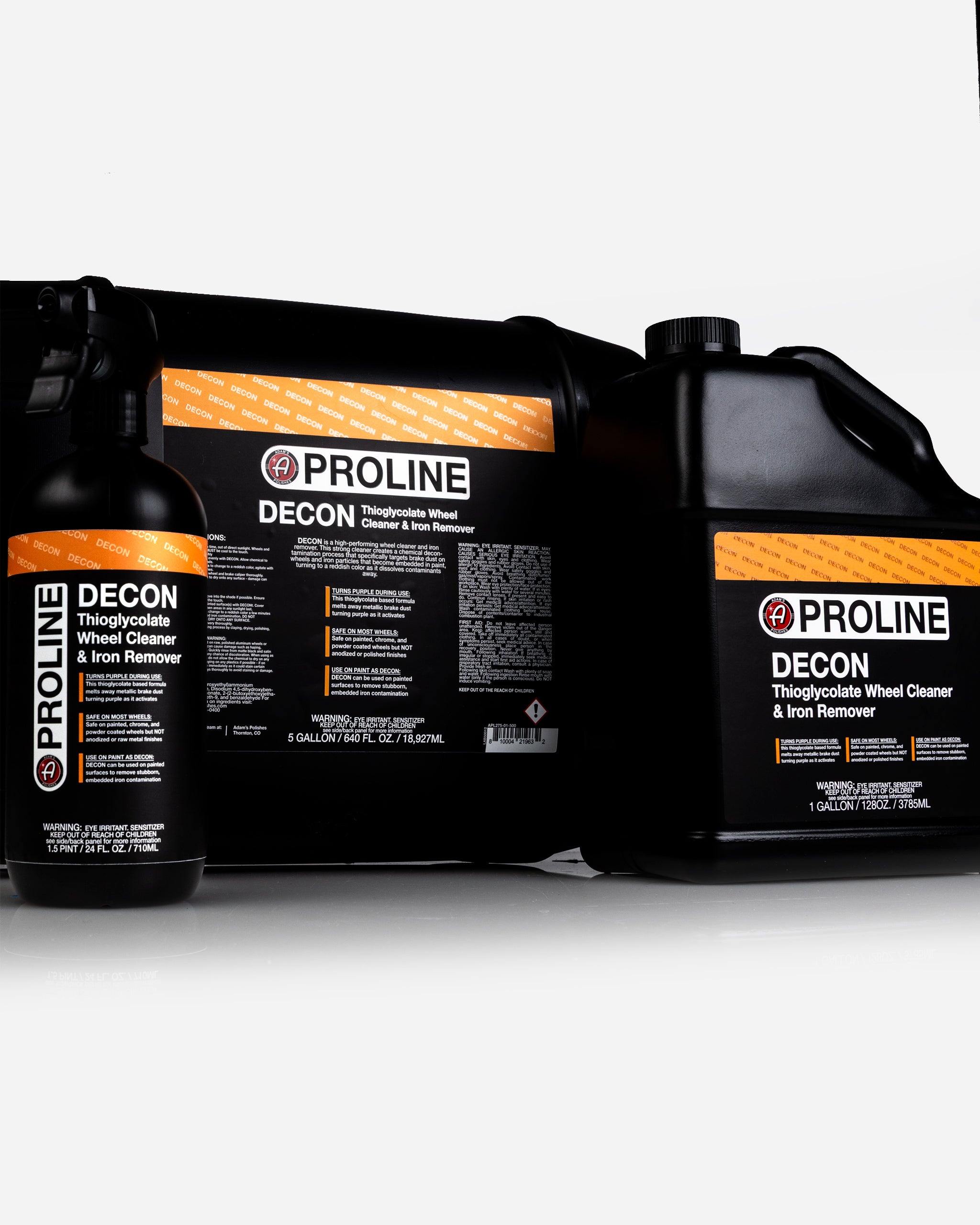 Adam's Proline DECON - Wheel Cleaner and Iron Remover