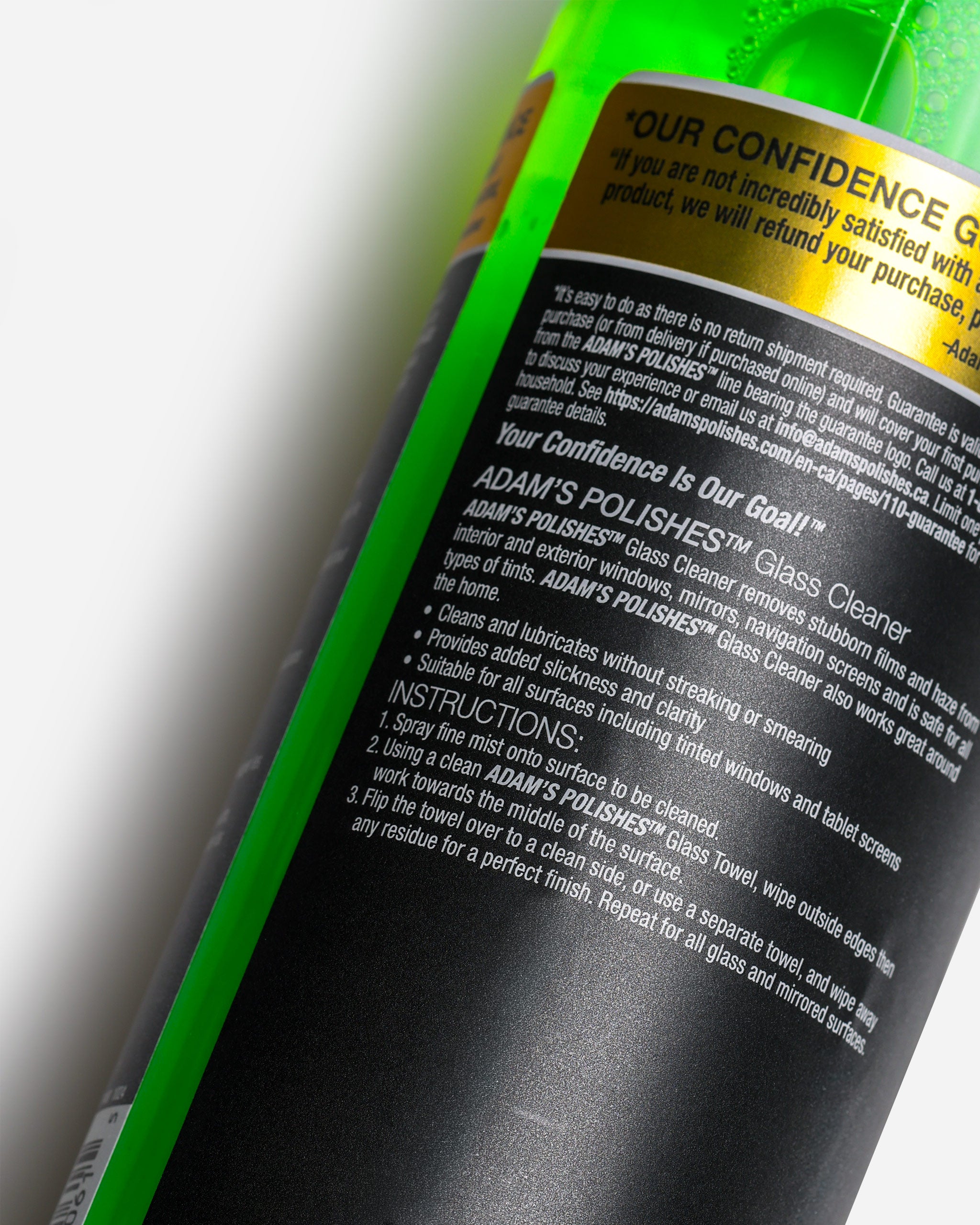 Adam's Glass Cleaner - Canada