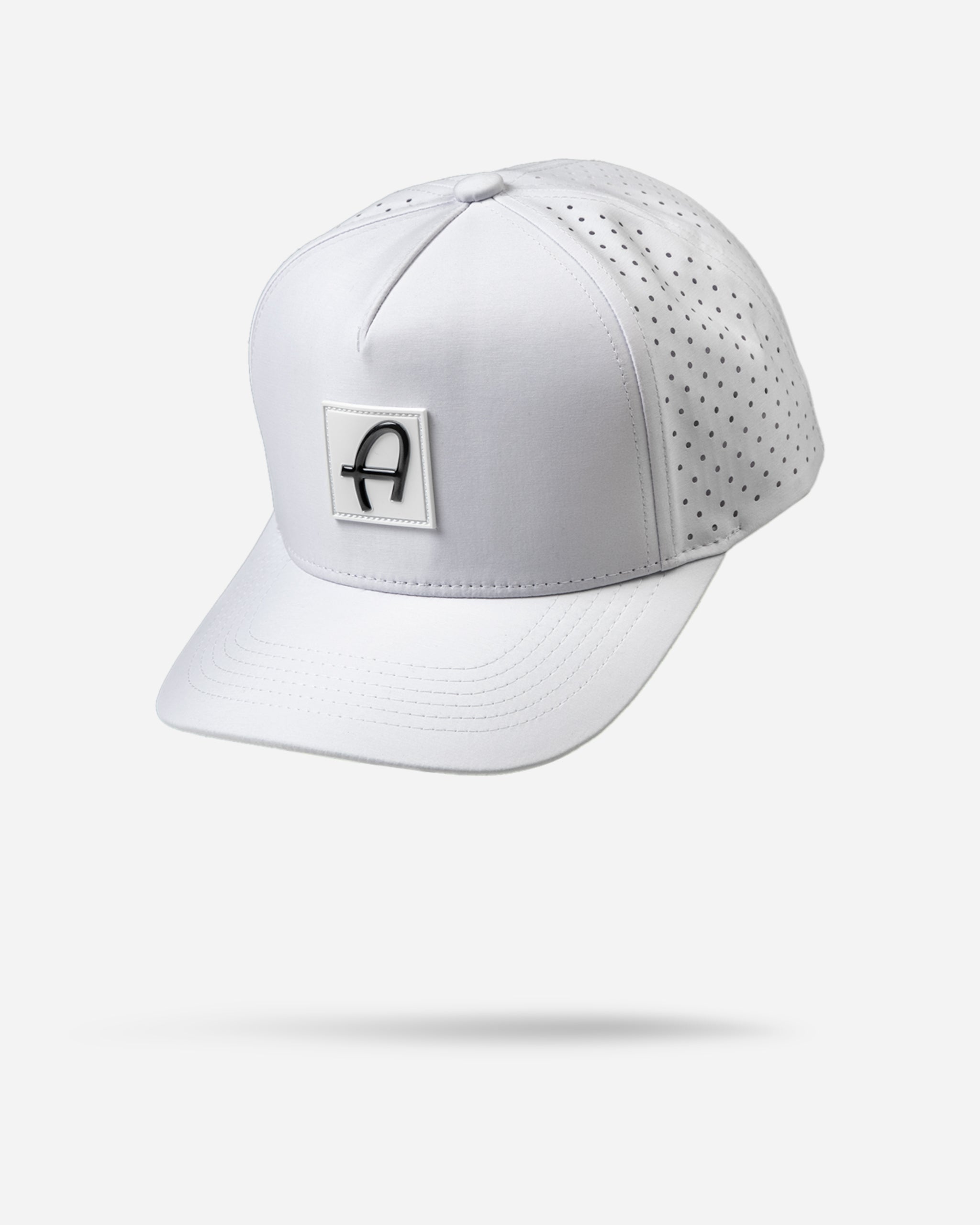 Adam's Performance Snapback Hat - White