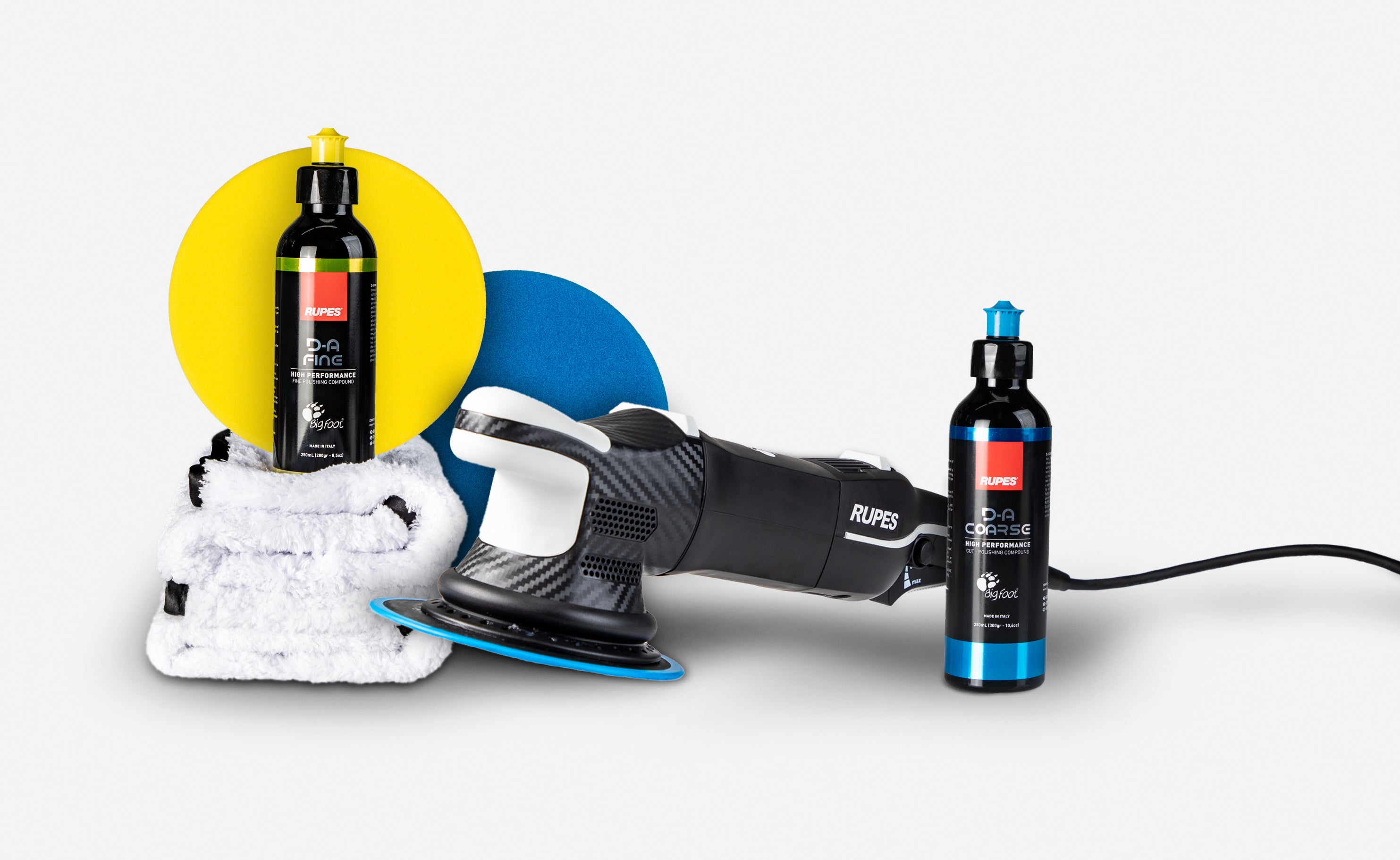 RUPES LHR21 Mark V Random Orbital Polisher Kit