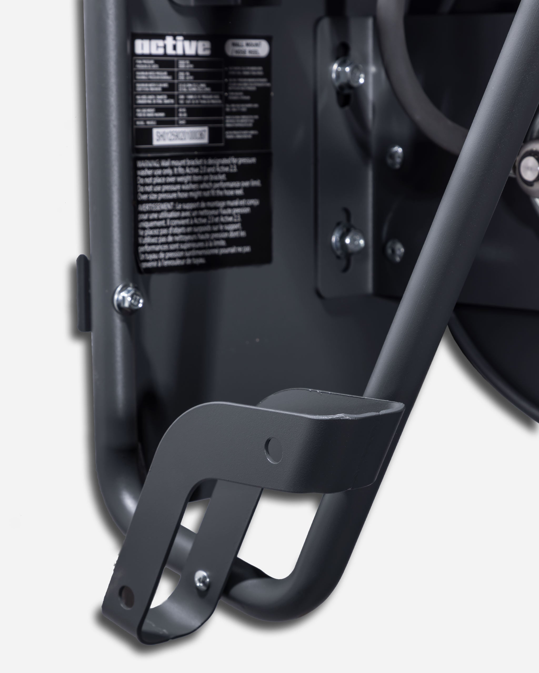 Adam's Active Hose Reel Wall Mount System