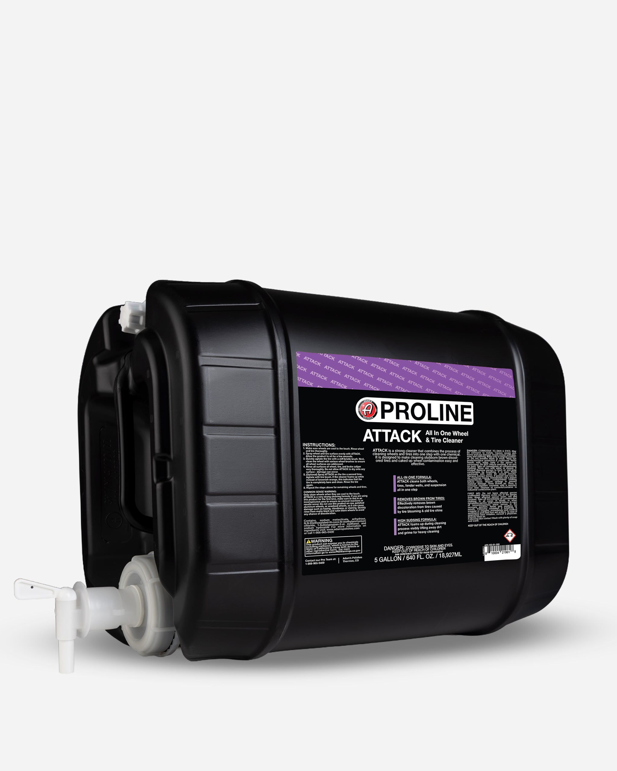 Adam's Proline ATTACK - Wheel & Tire Cleaner