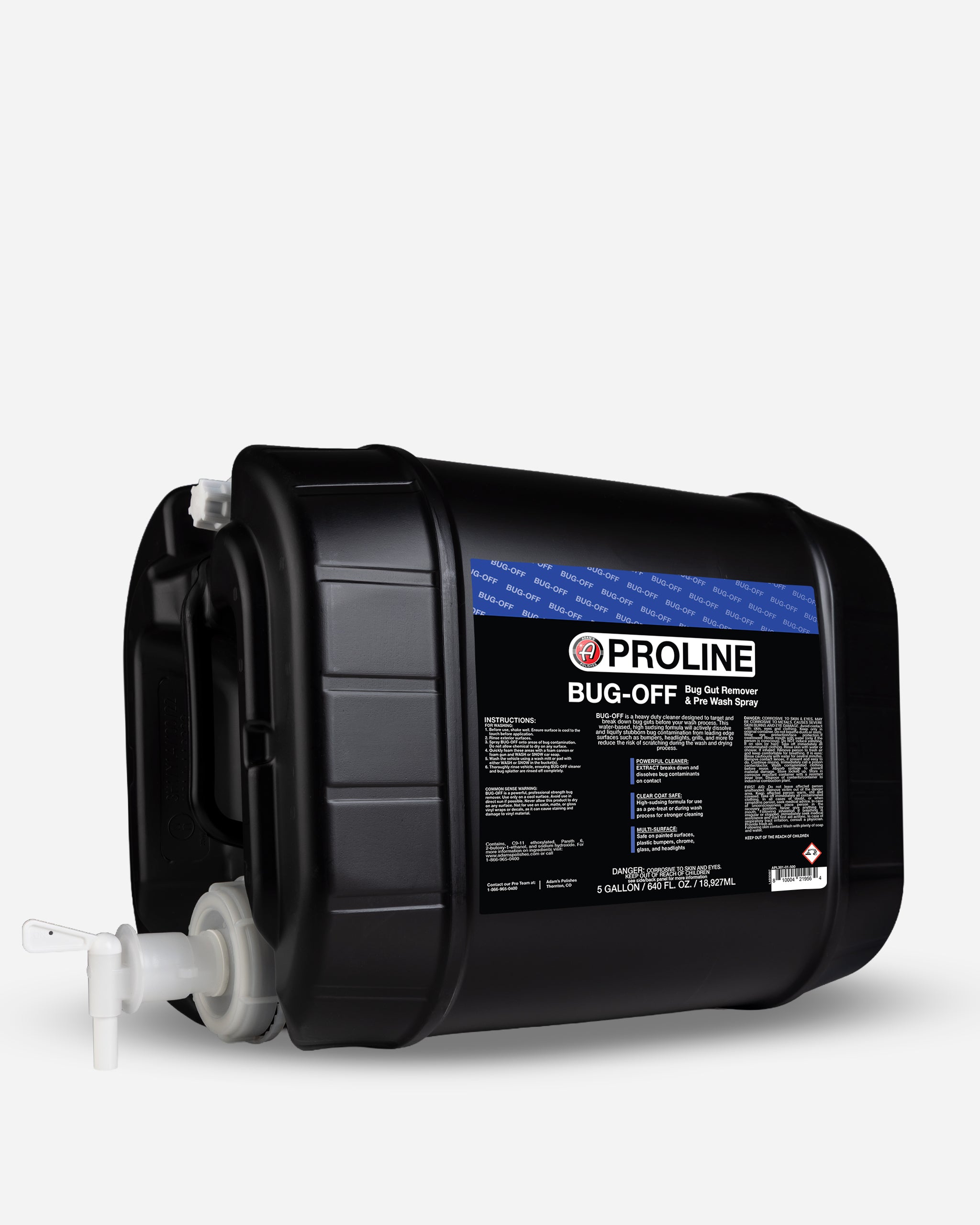 Adam's Proline BUG OFF - Bug Remover & Pre-Soak