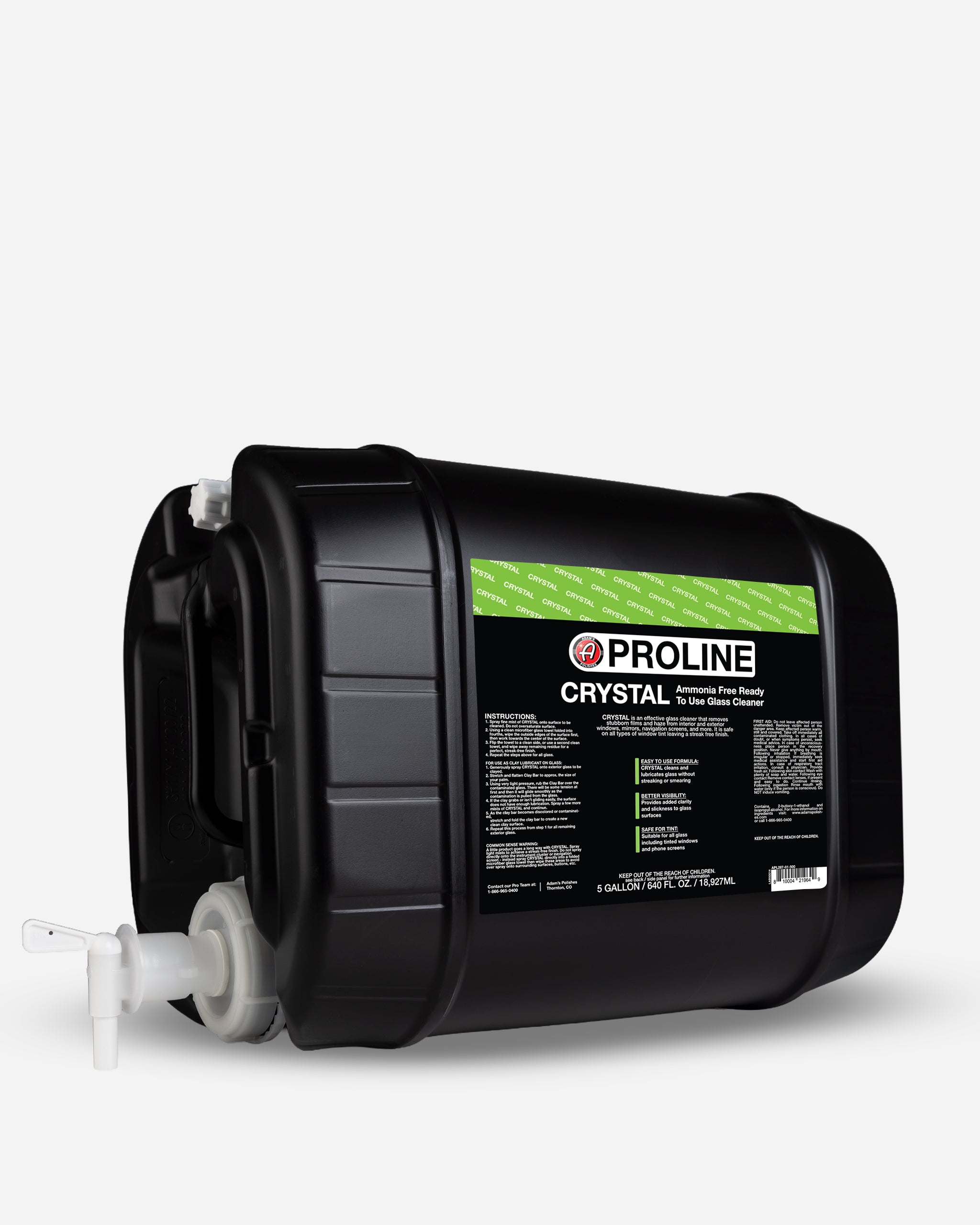 Adam's Proline CRYSTAL - RTU Glass Cleaner