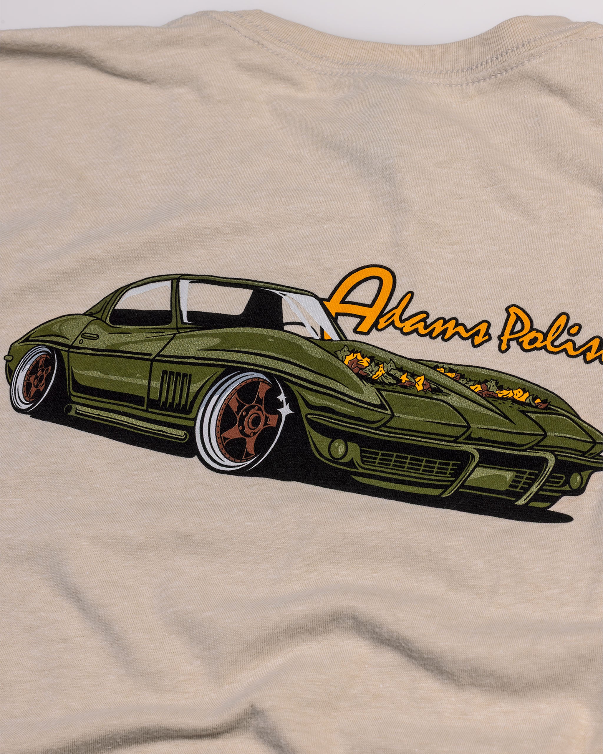 Adam's Fall Classic Car Tan T-Shirt