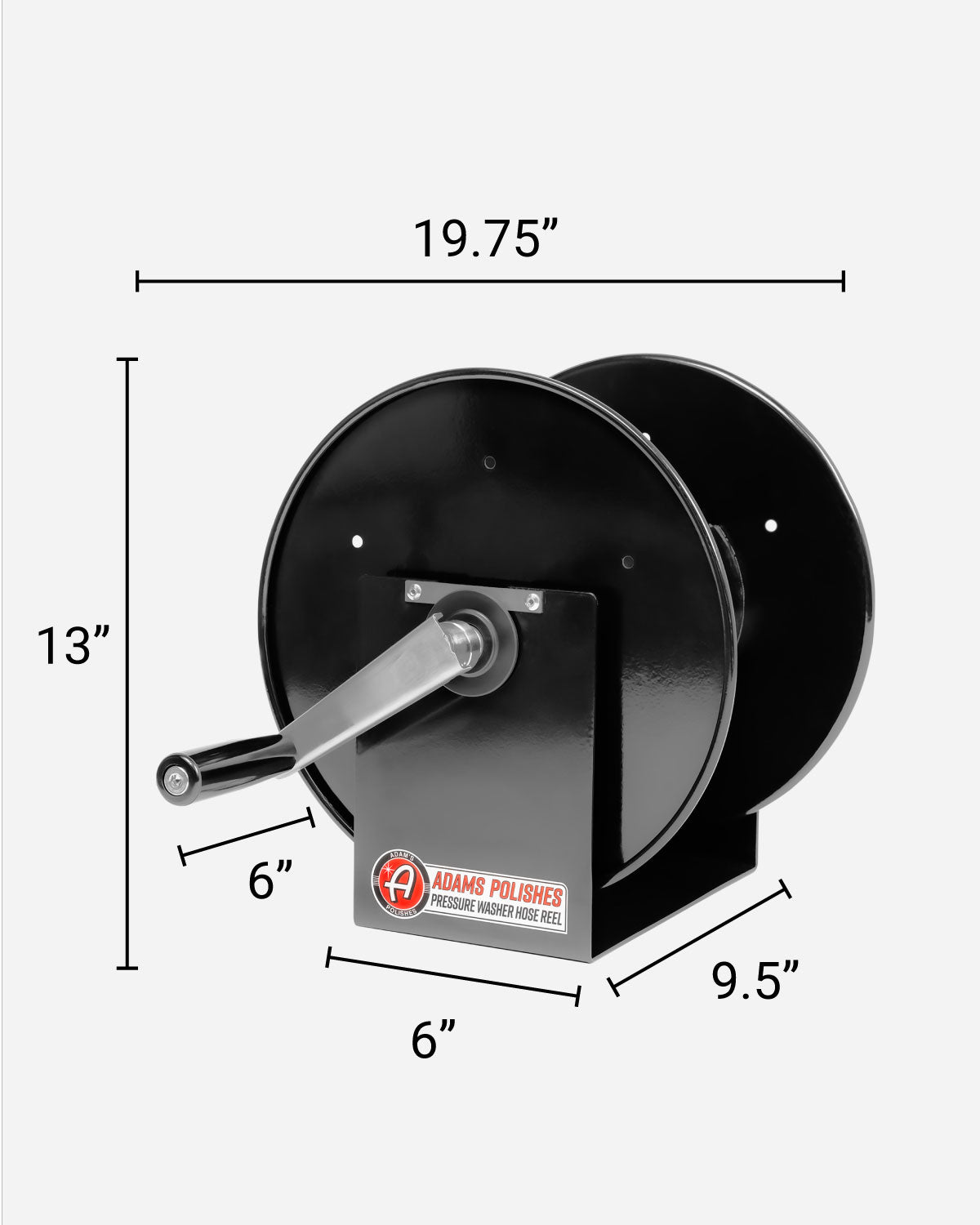 Adam's Pressure Washer Hose Reel
