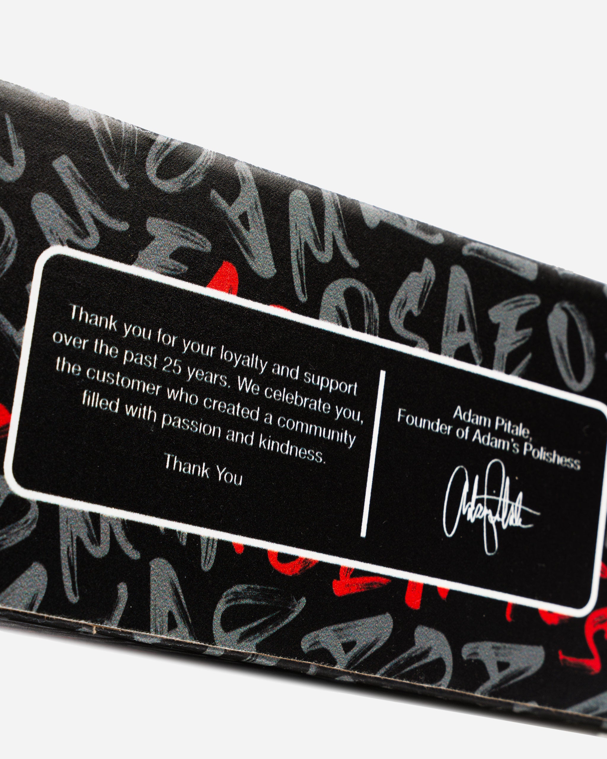 Adam's 25th Anniversary Car Care Kit