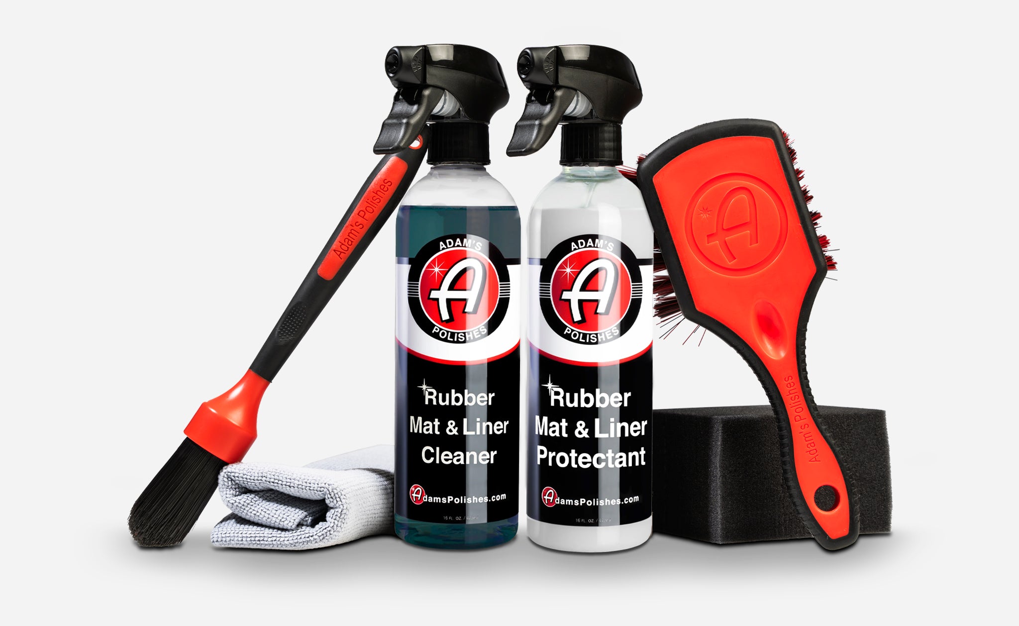Adam's Rubber Mat & Liner Cleaner and Protectant Kit