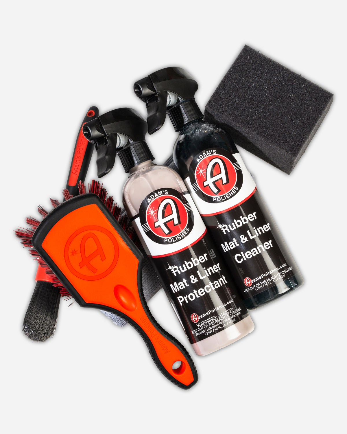 Adam's Rubber Mat & Liner Cleaner and Protectant Kit