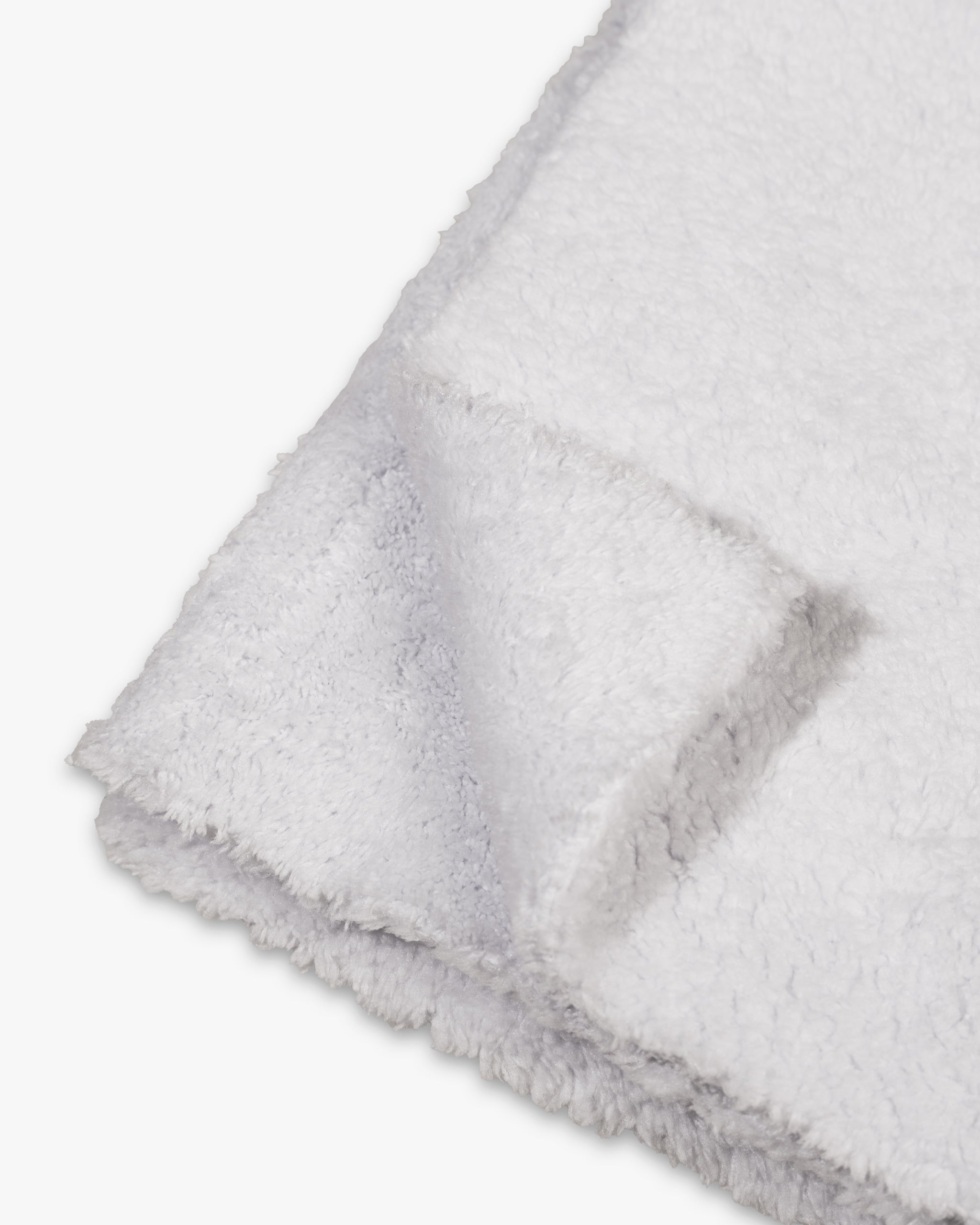 Adam's Borderless White Lite Plush Towel
