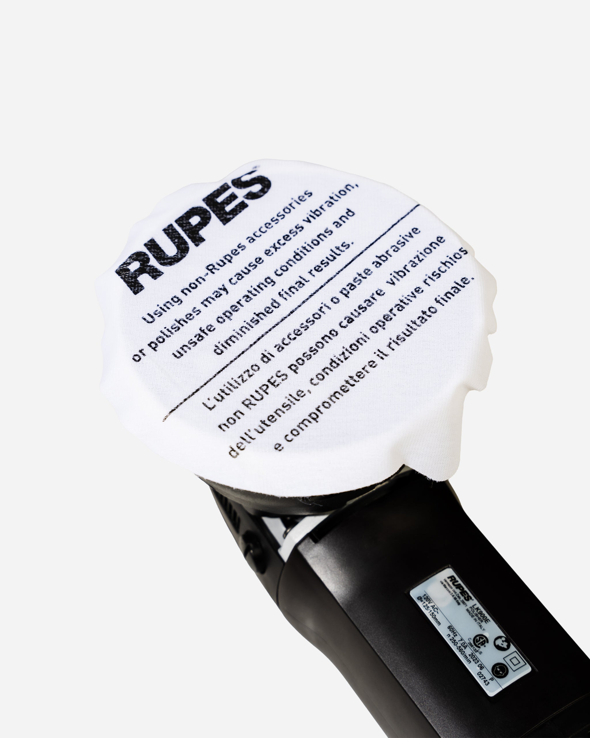 RUPES Bigfoot LK900E Mille Gear Driven Dual Action Polisher