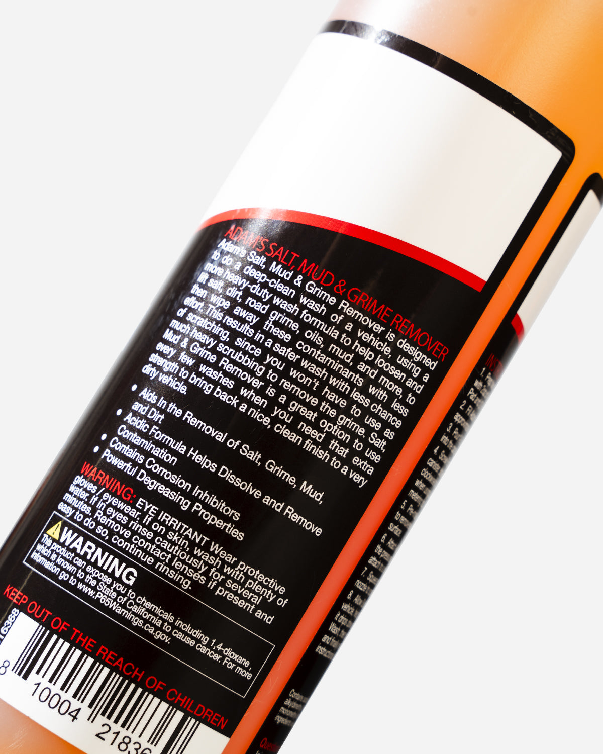 Adam's Salt, Mud & Grime Remover