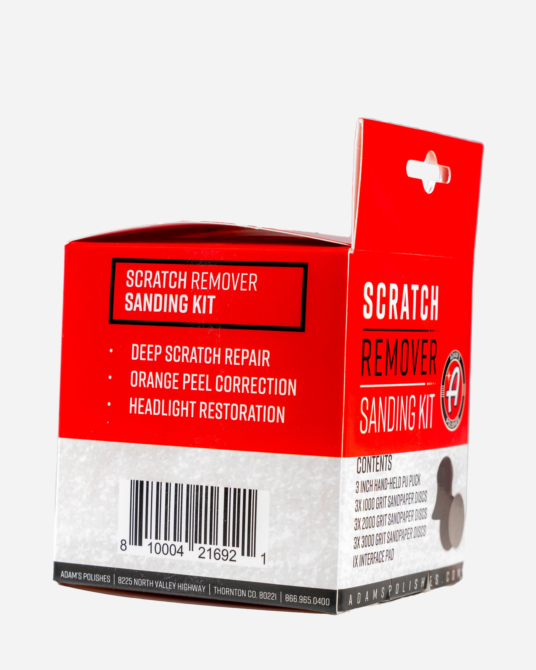 Adam's Scratch Remover Sanding Kit