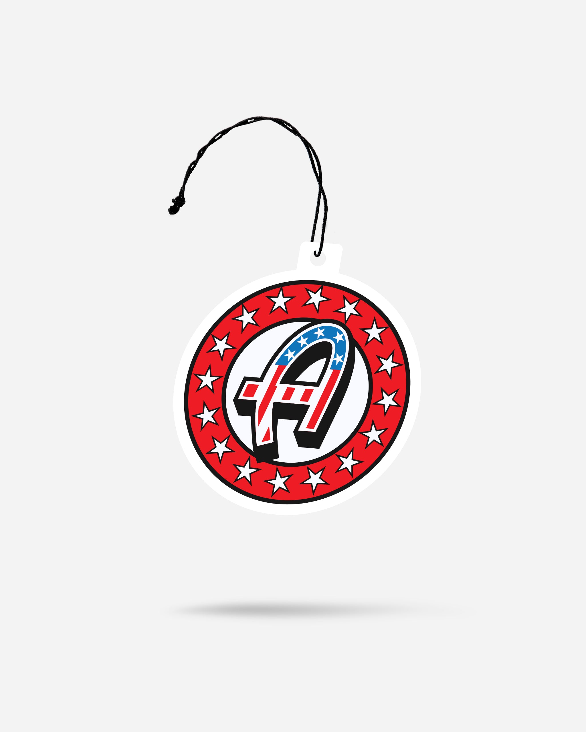 Adam's 4th Of July Circle Air Freshener 2023