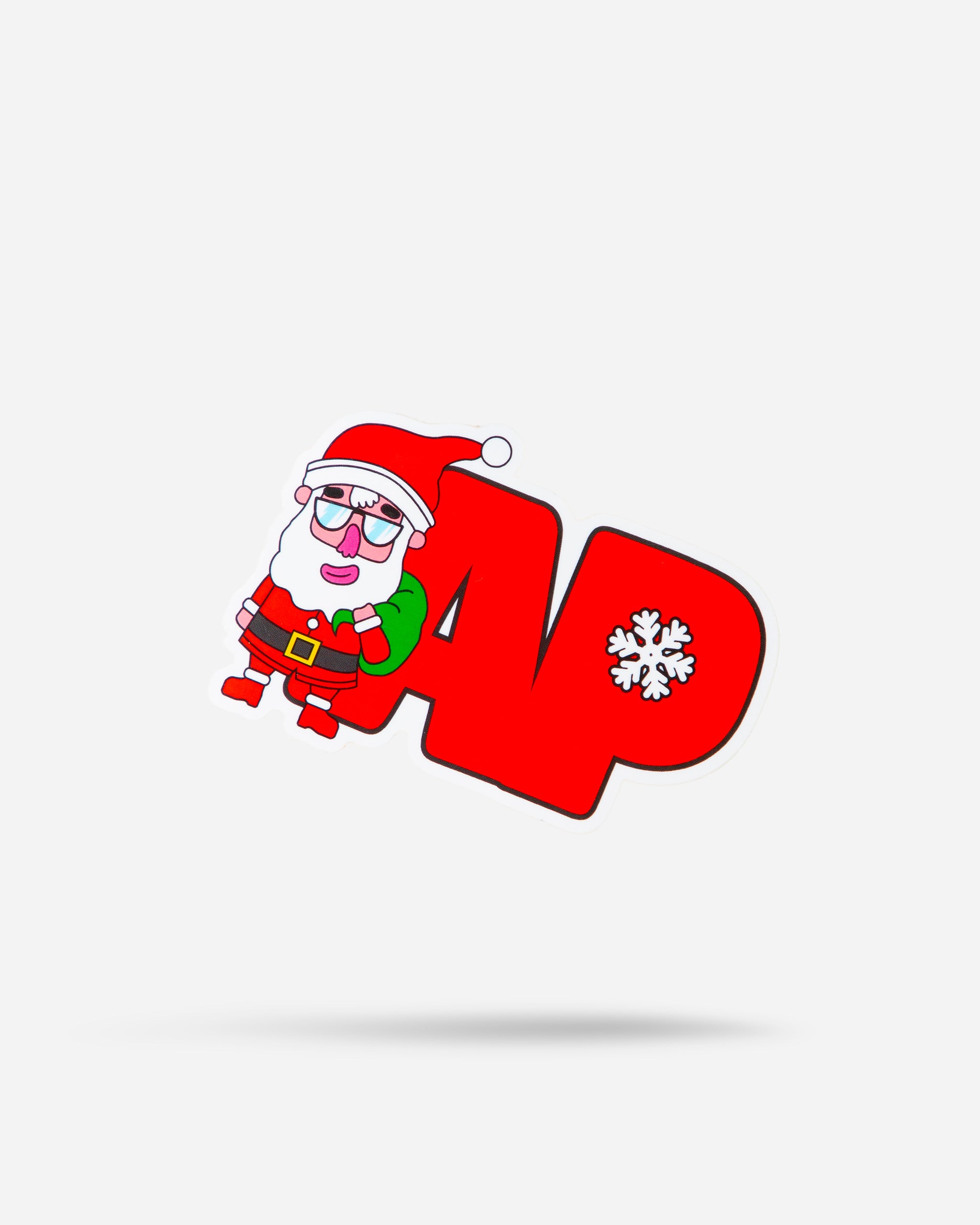 Adam's Holiday Santa AP Sticker 2023