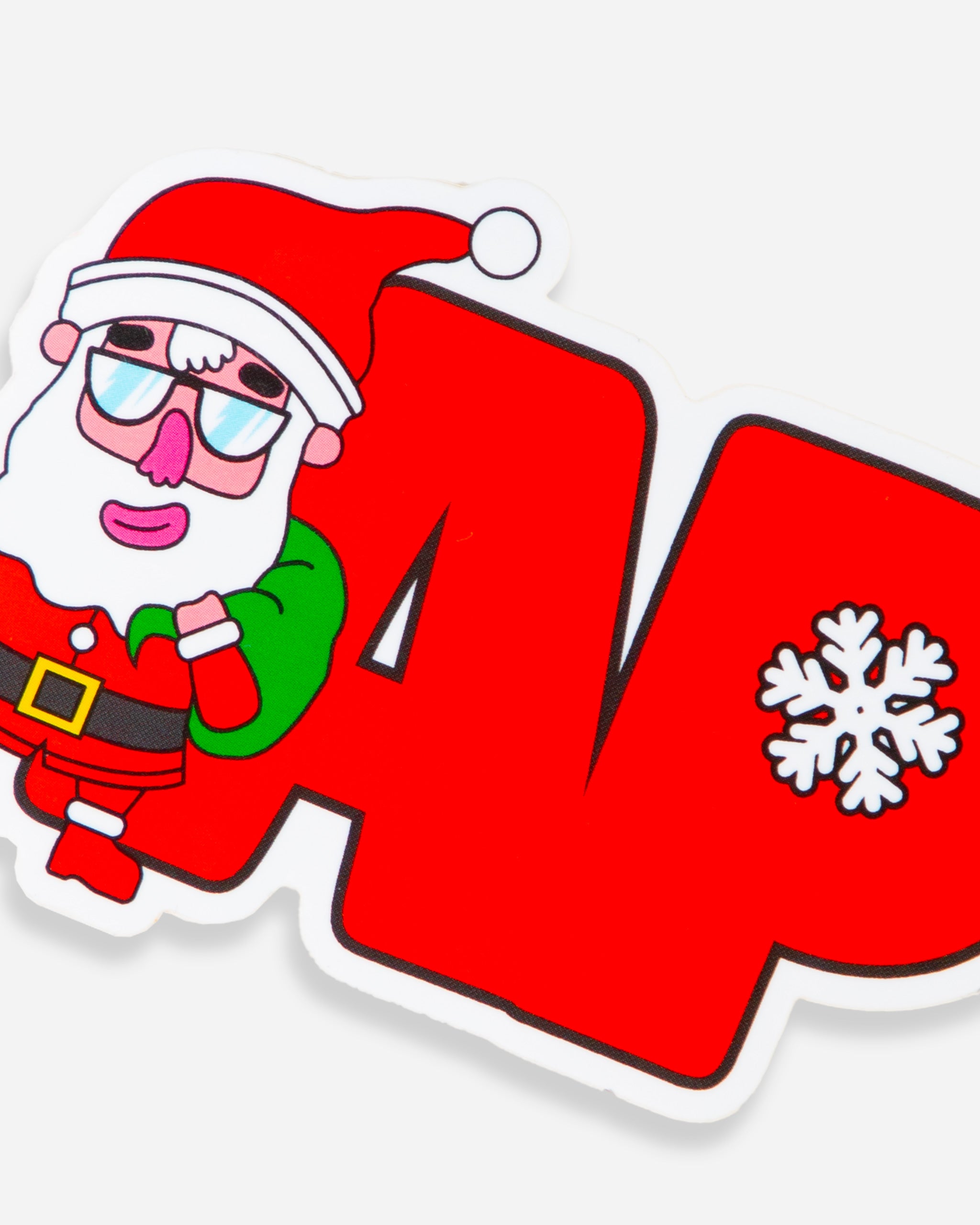 Adam's Holiday Santa AP Sticker 2023