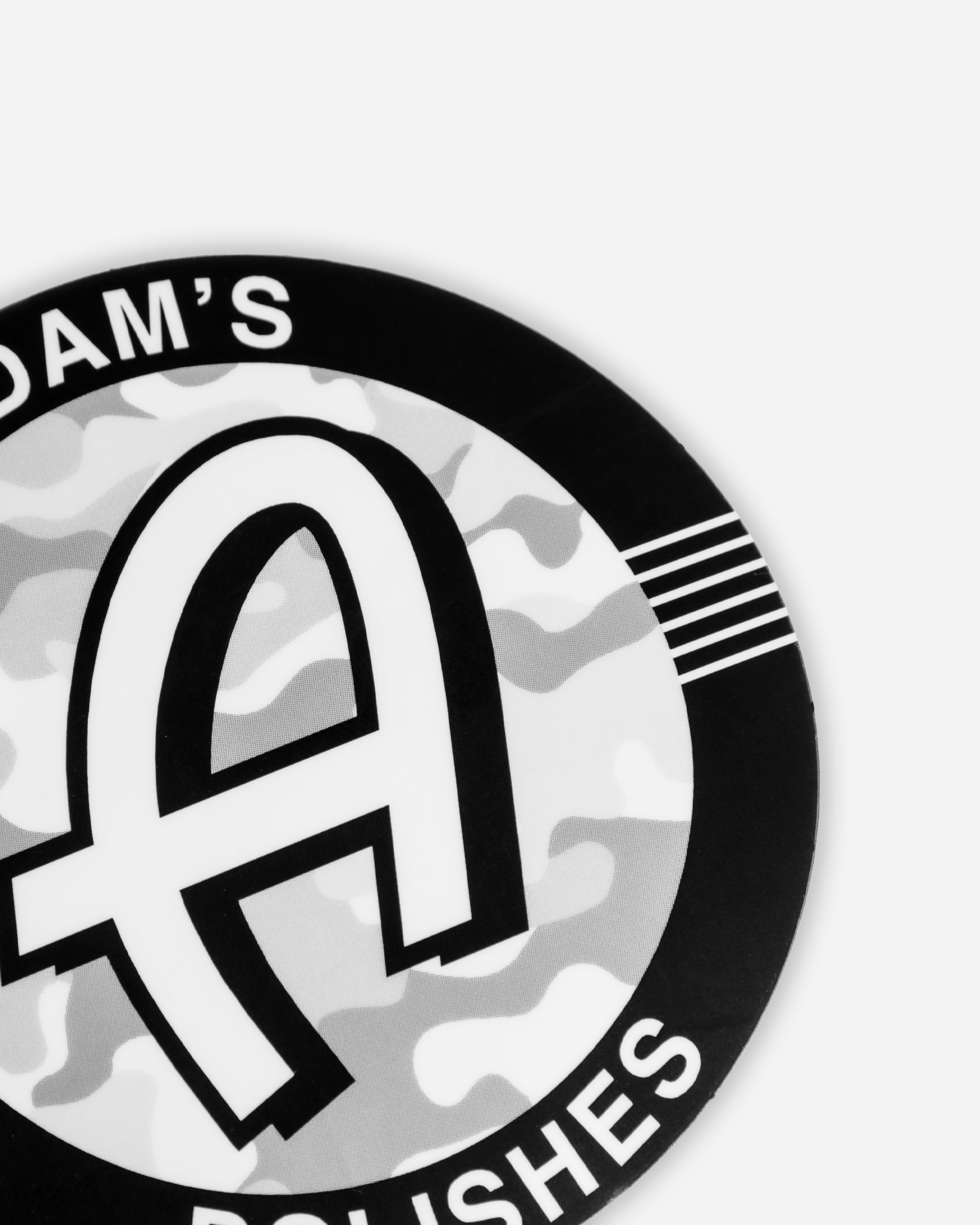 Adam's Frost Camo 3" Sticker