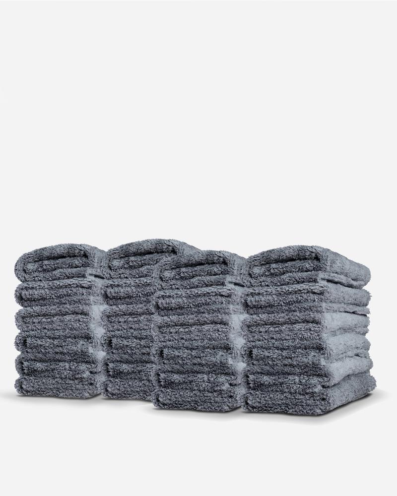 Adam's Borderless Grey Lite Plush Towel