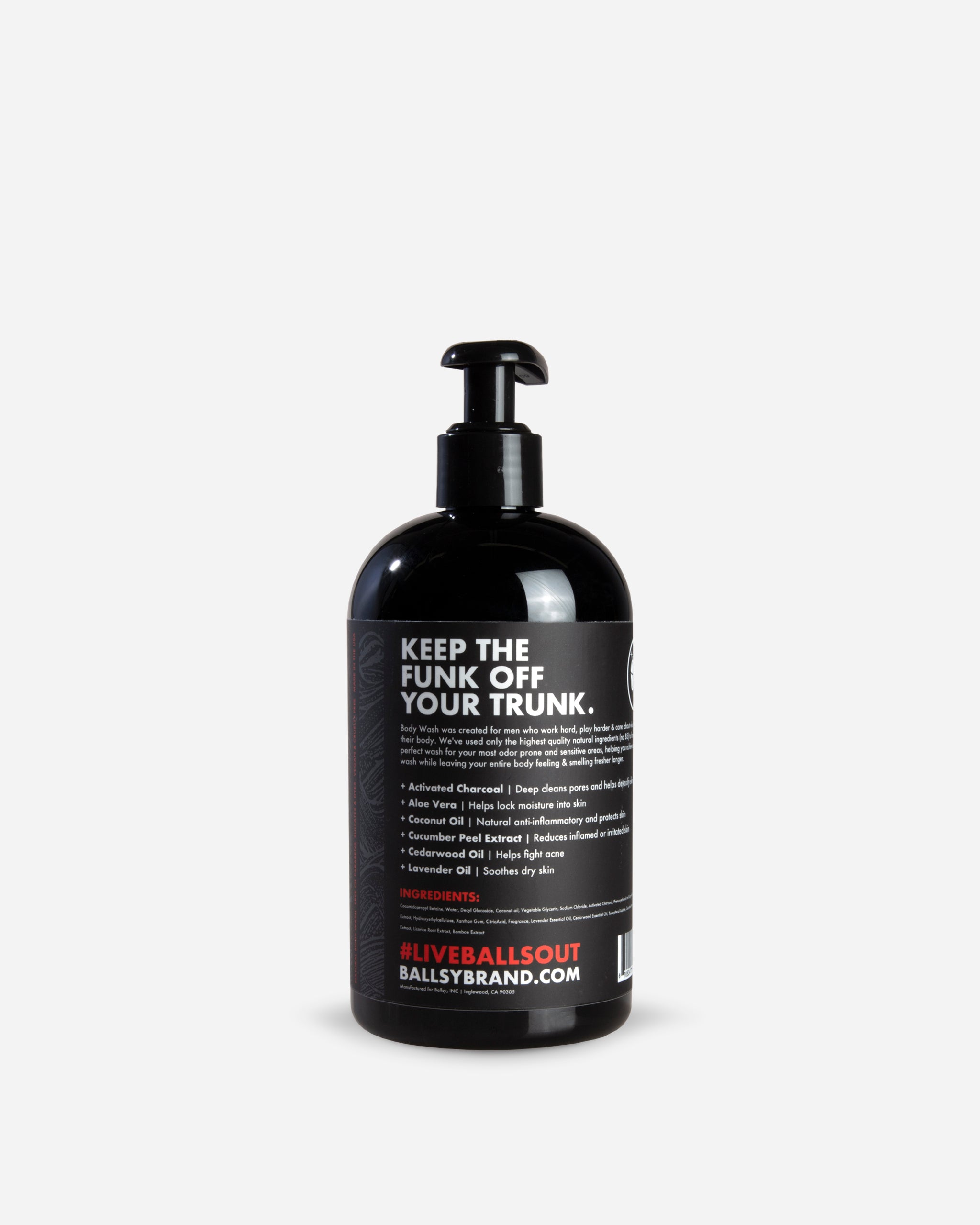 Adam's x Ballsy Body Wash 16oz (Limited)