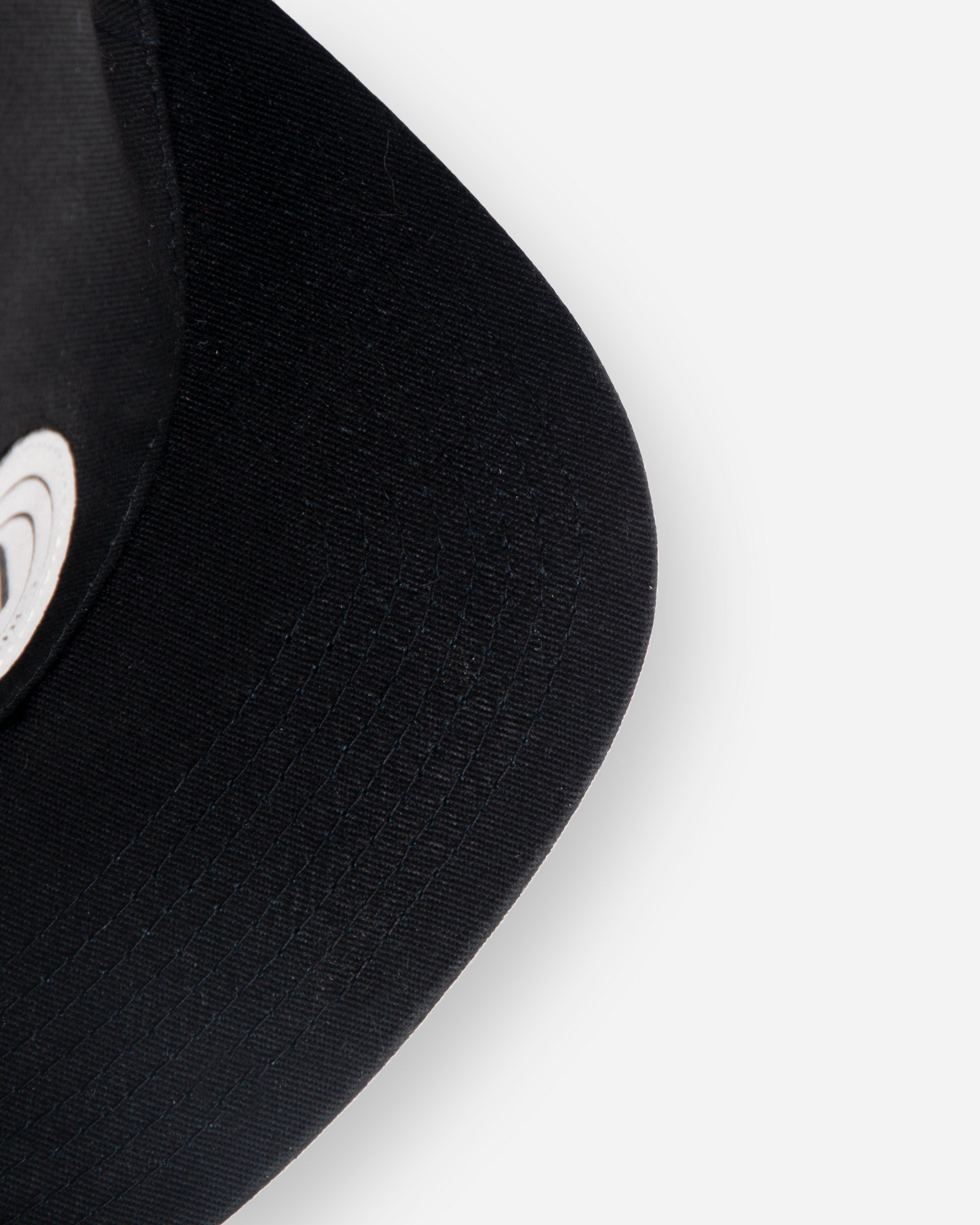 Adam's Black Hat - Grey Patch