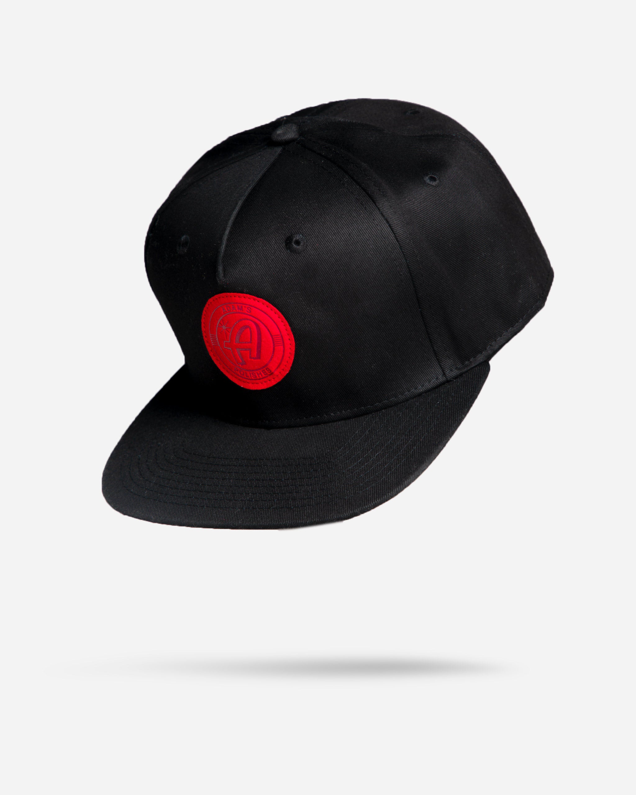 Adam's Black Hat - Red Patch