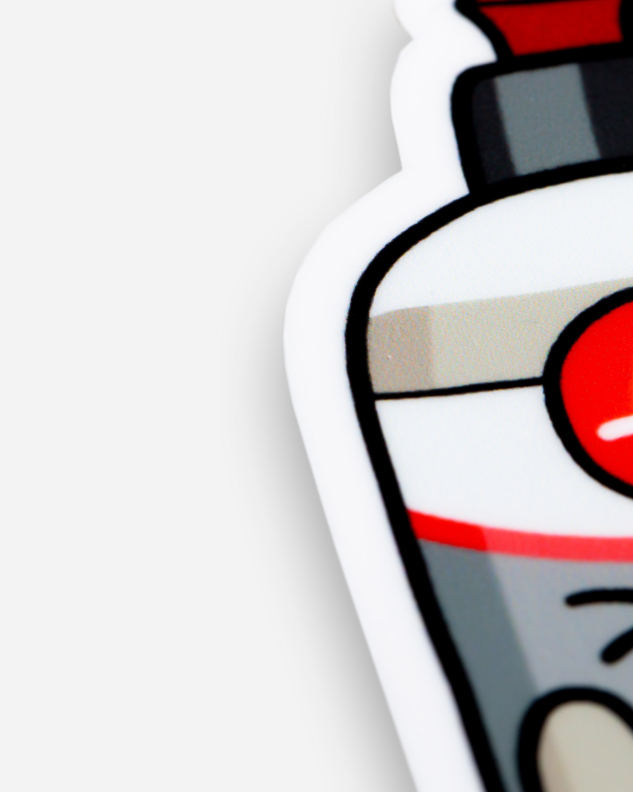 Adam's Cartoon Hand Soap Sticker