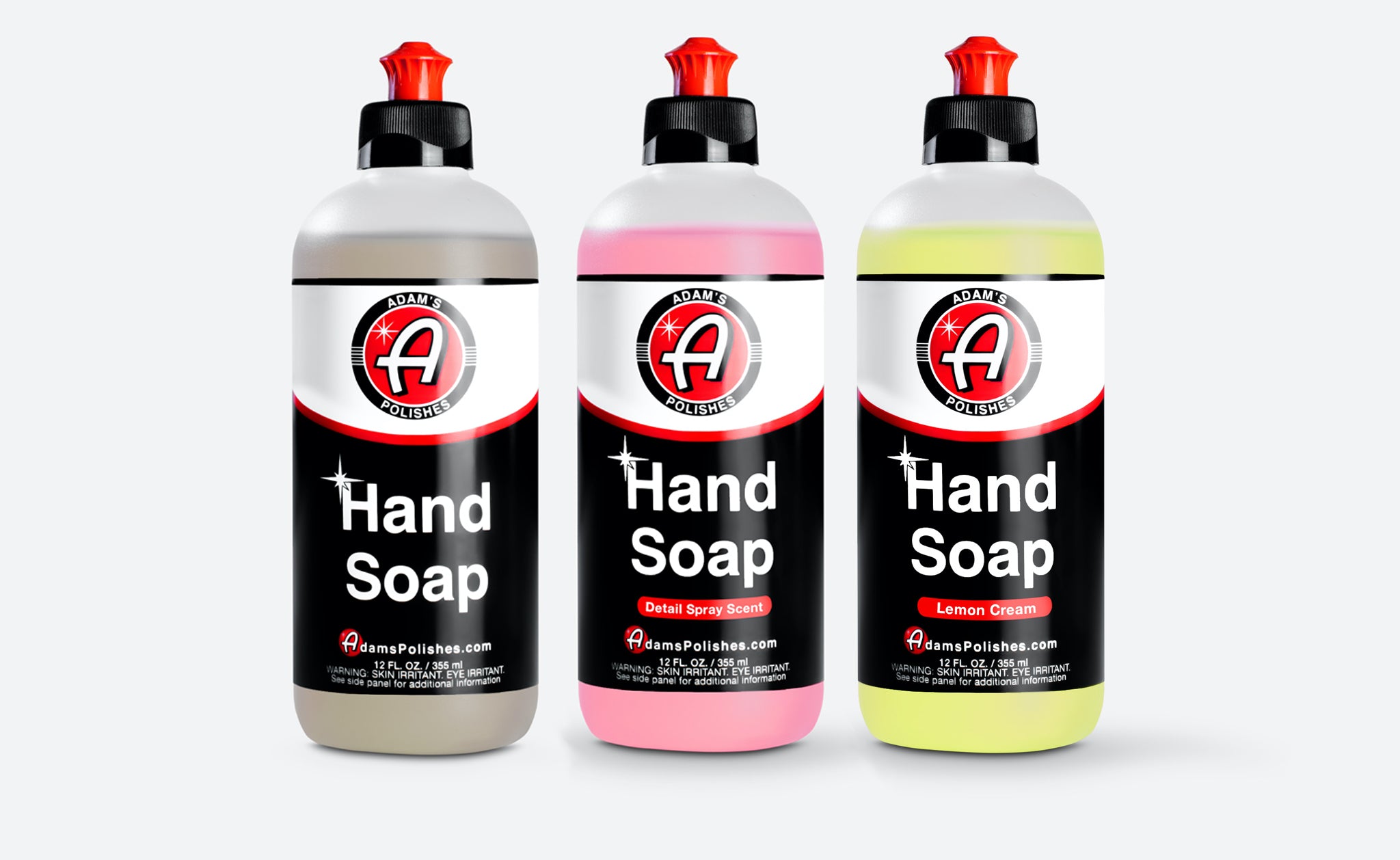 Adam's Hand Soap Trio