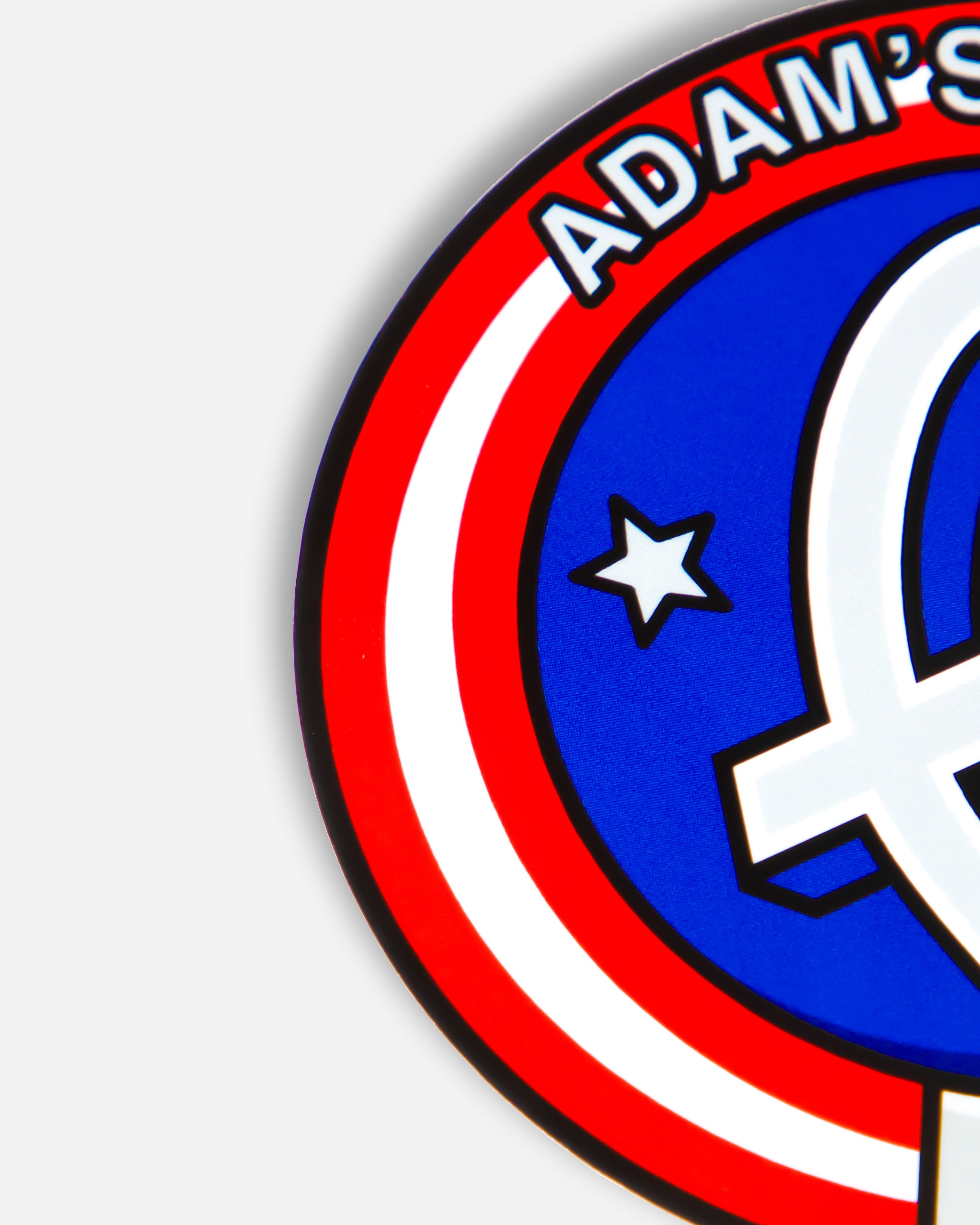 Adam's 4th of July 2022 Circle Sticker