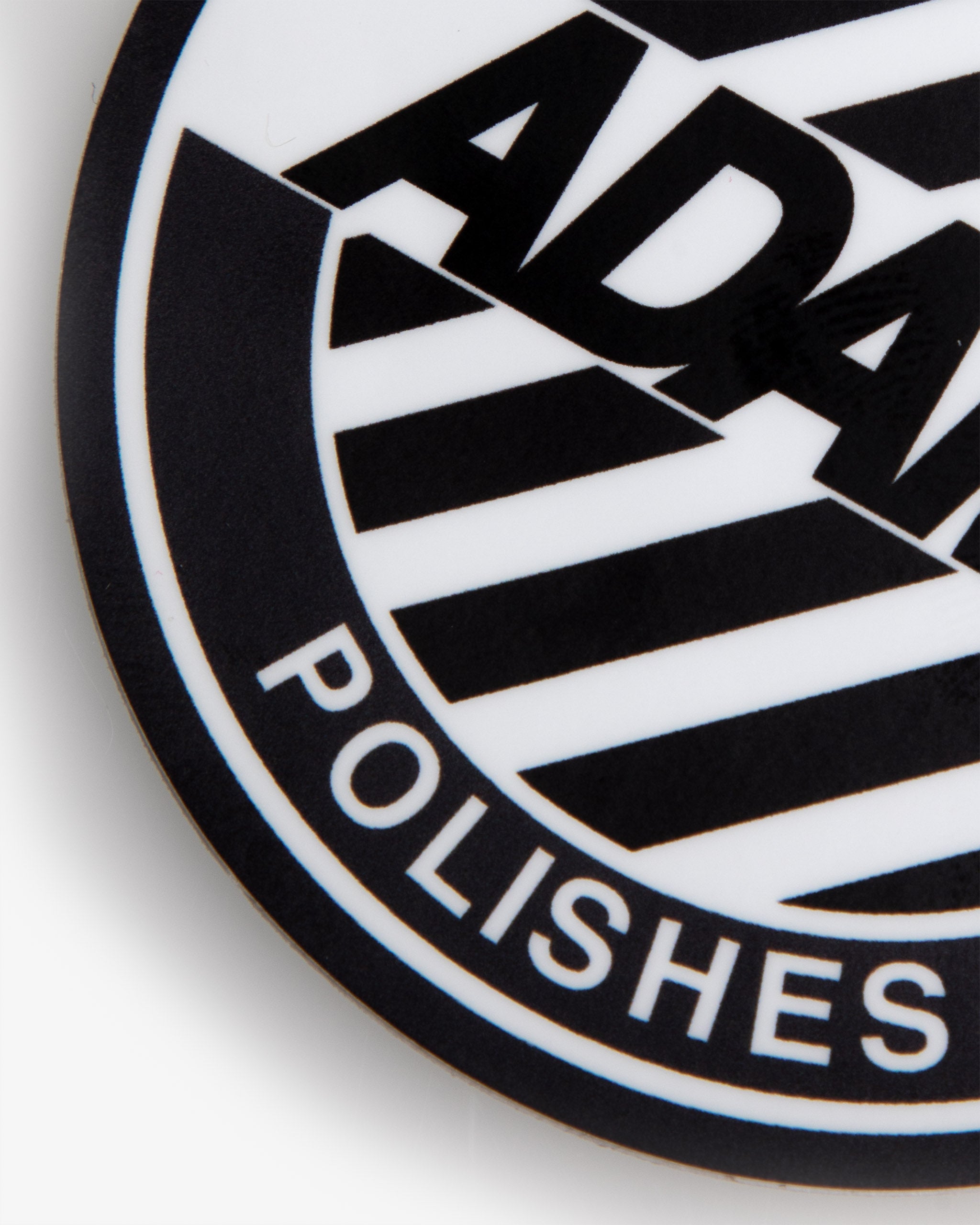 Adam's 3" Crosswalk Sticker - Black