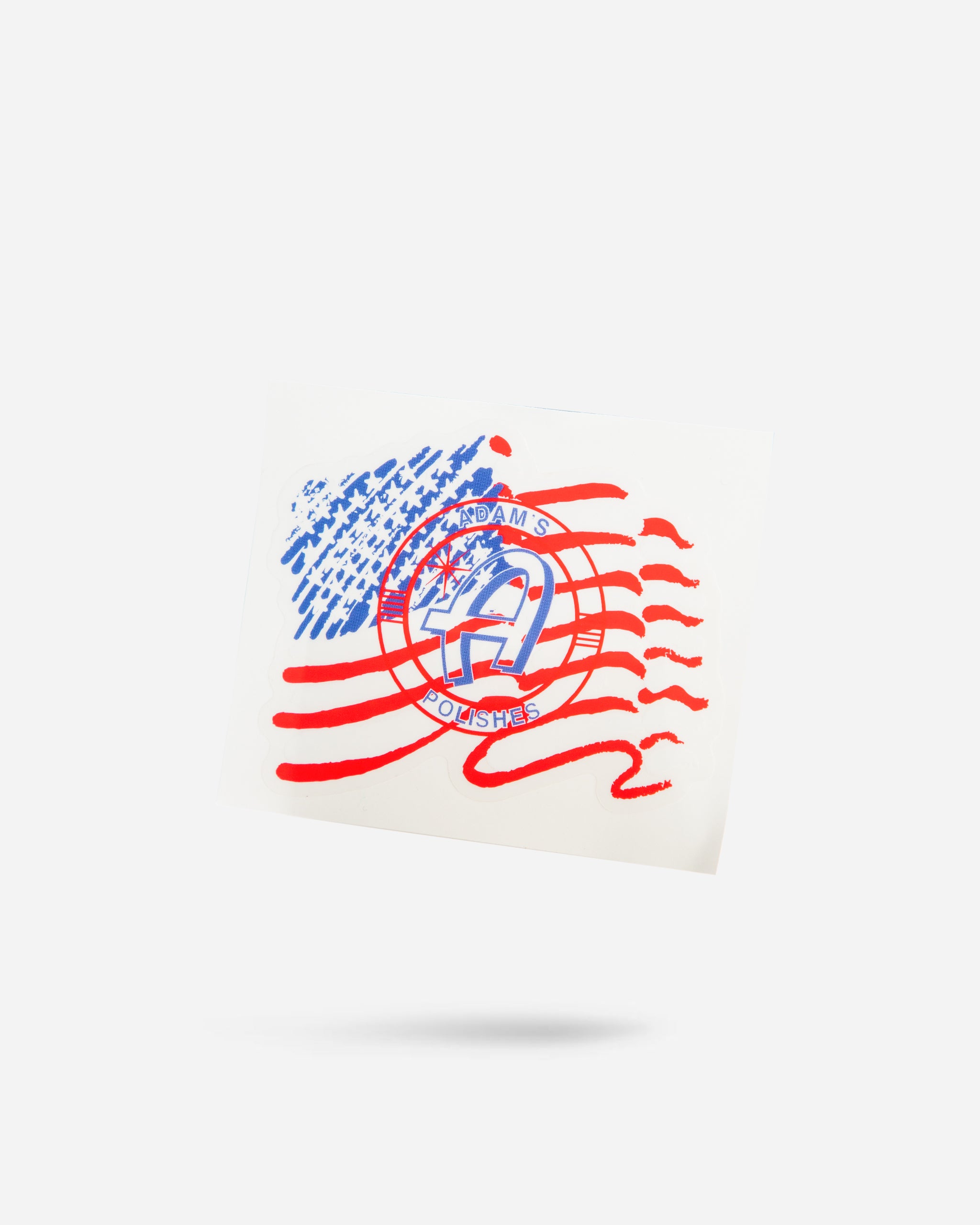 Adam's USA Clear Sticker
