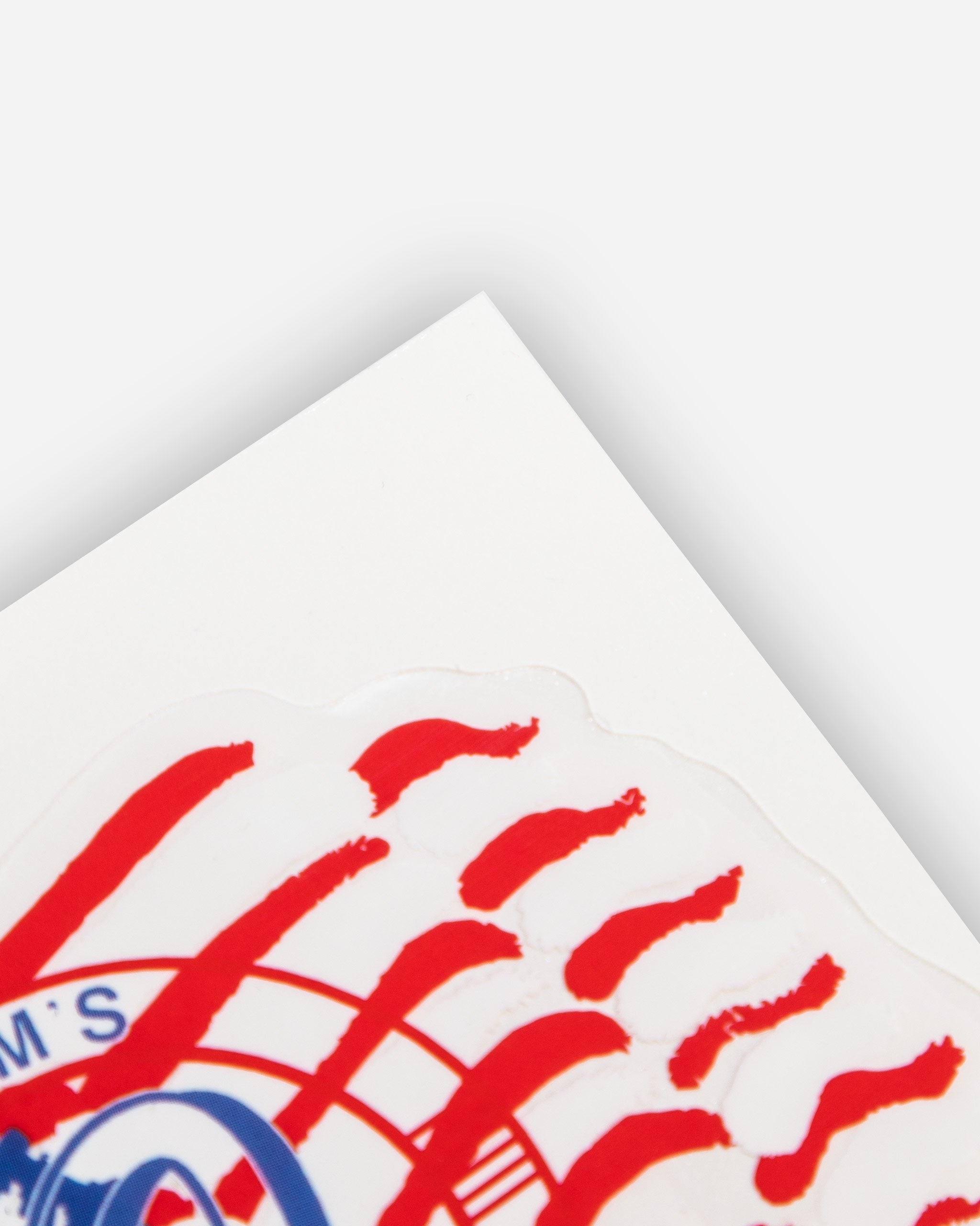 Adam's USA Clear Sticker