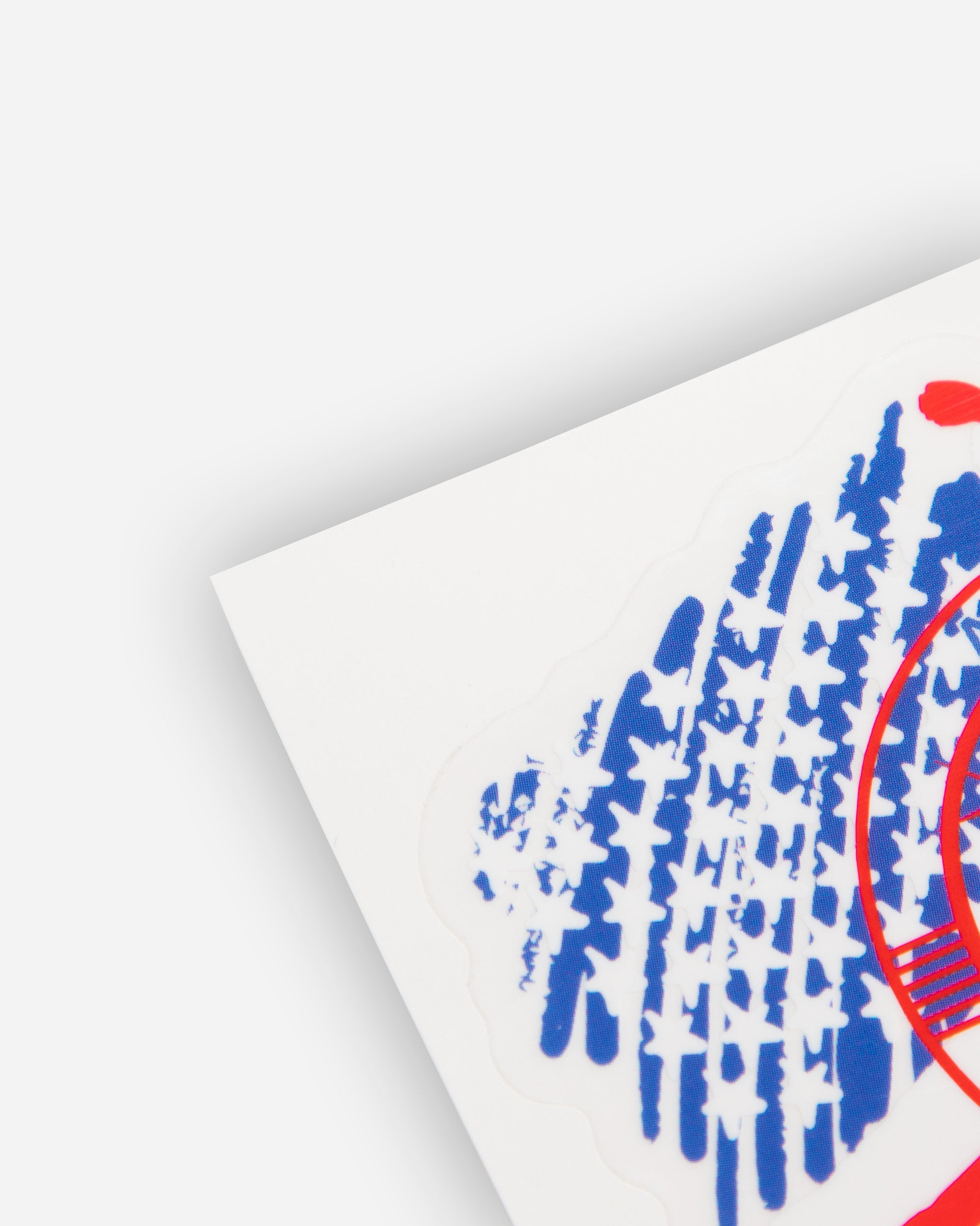 Adam's USA Clear Sticker