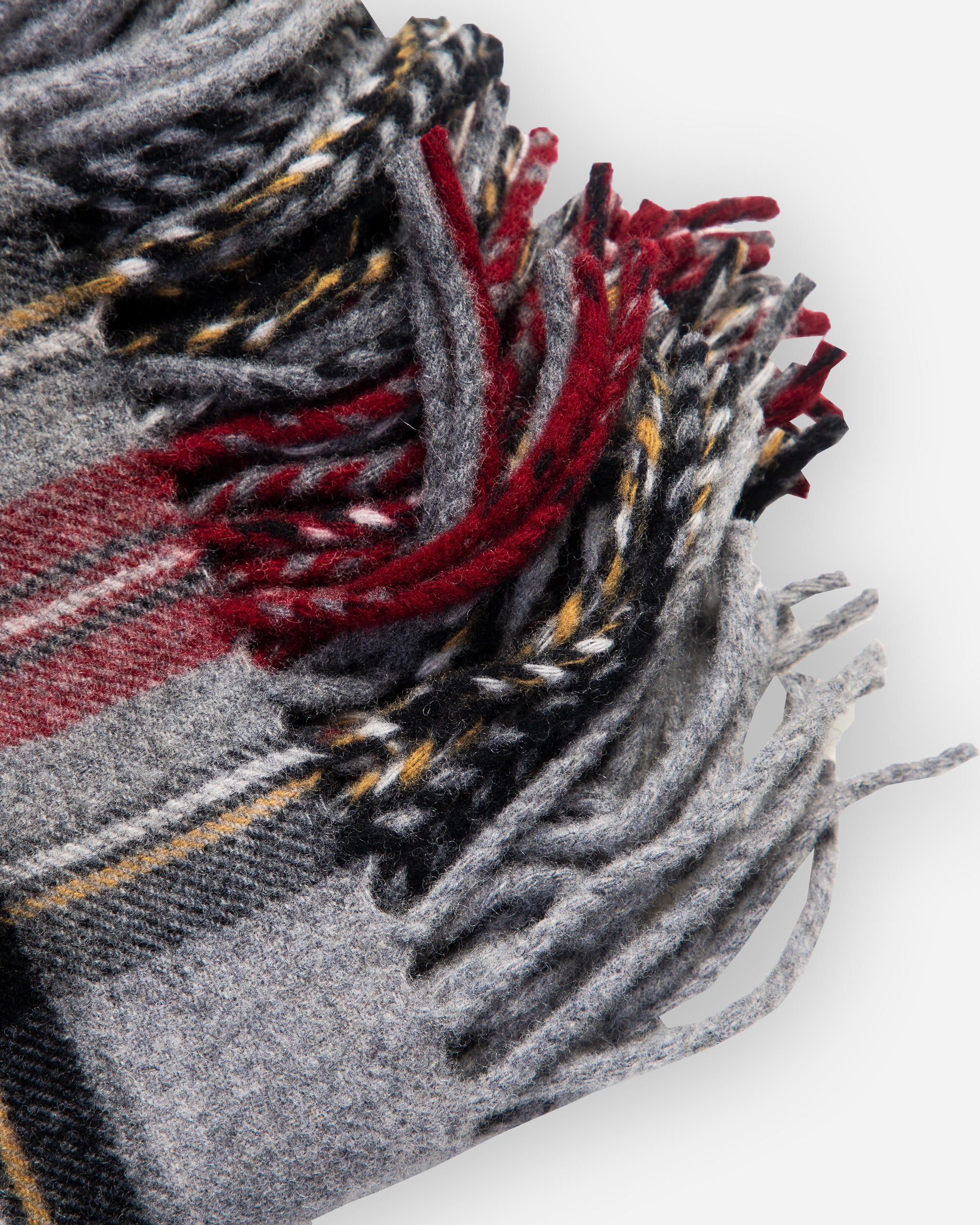 Adam's x Pendleton Plaid Fringed Blanket