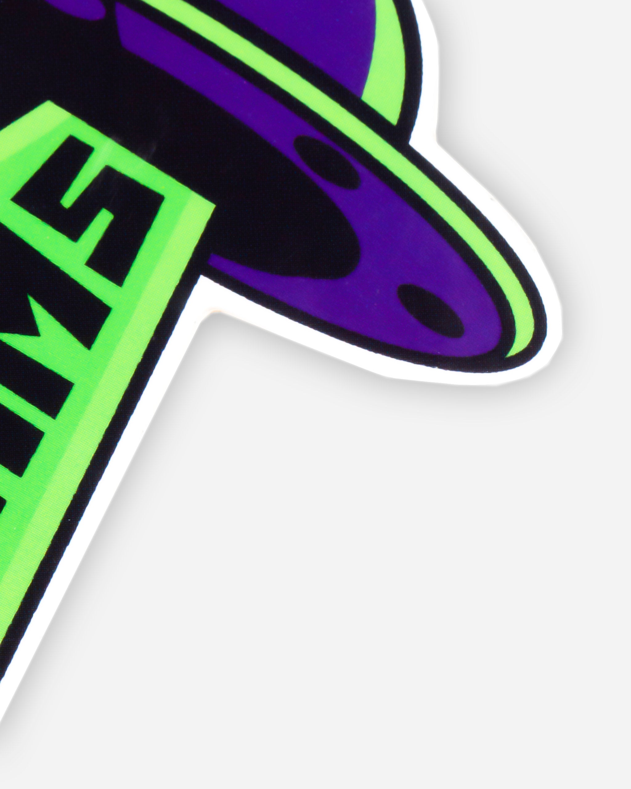 Adam's UFO Abduction Sticker