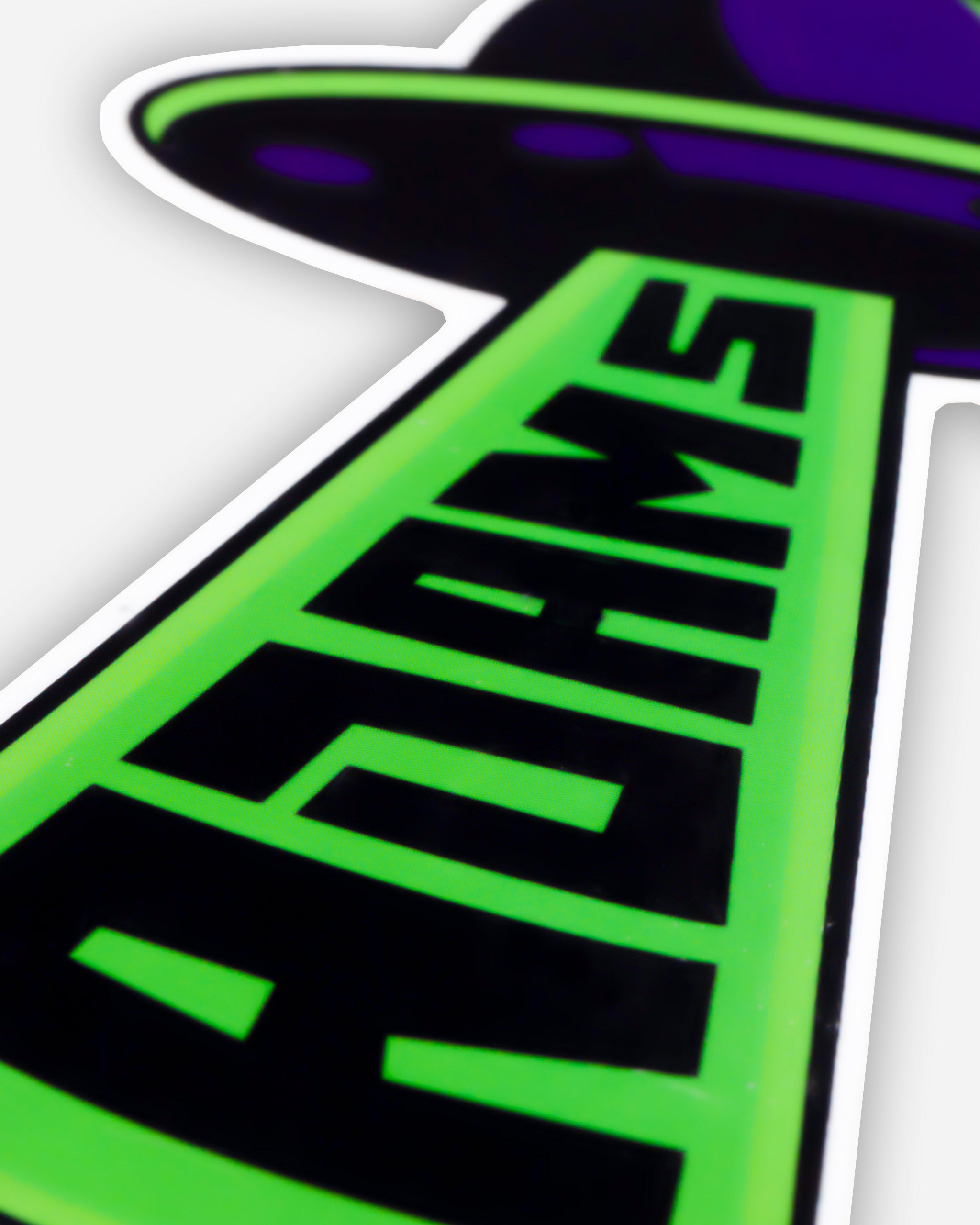 Adam's UFO Abduction Sticker