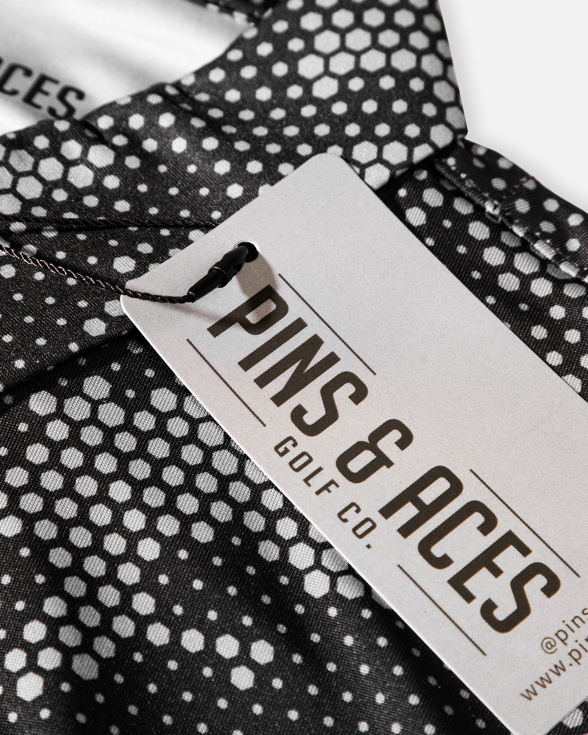 Adam's x Pins & Aces Black Camo Polo