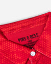 Adam's x Pins & Aces Red Camo Polo