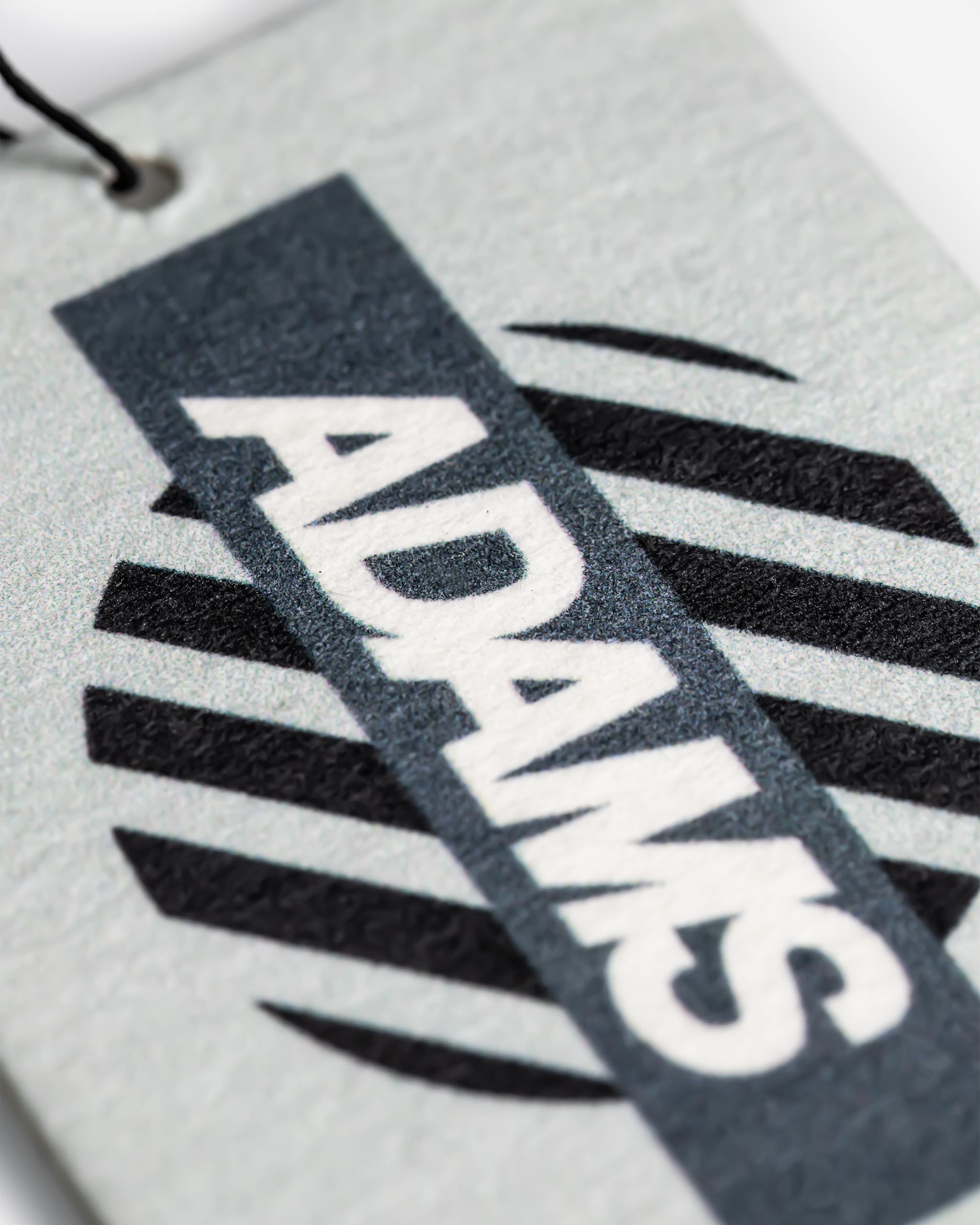 Adam's Grey Stripe Air Freshener