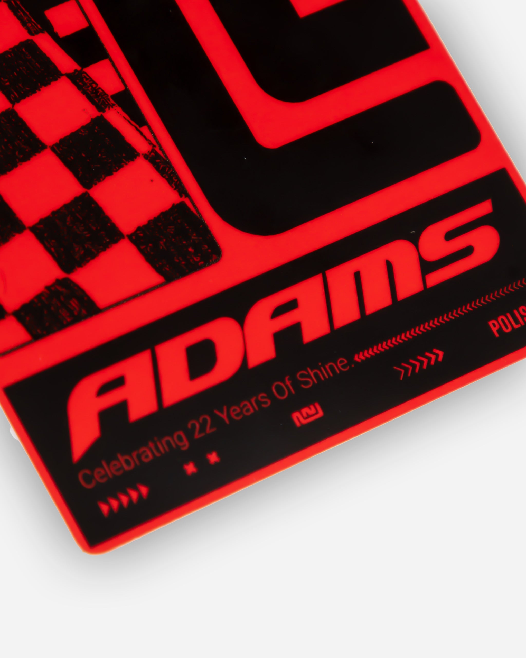 Adam's 22nd Anniversary Red Sticker