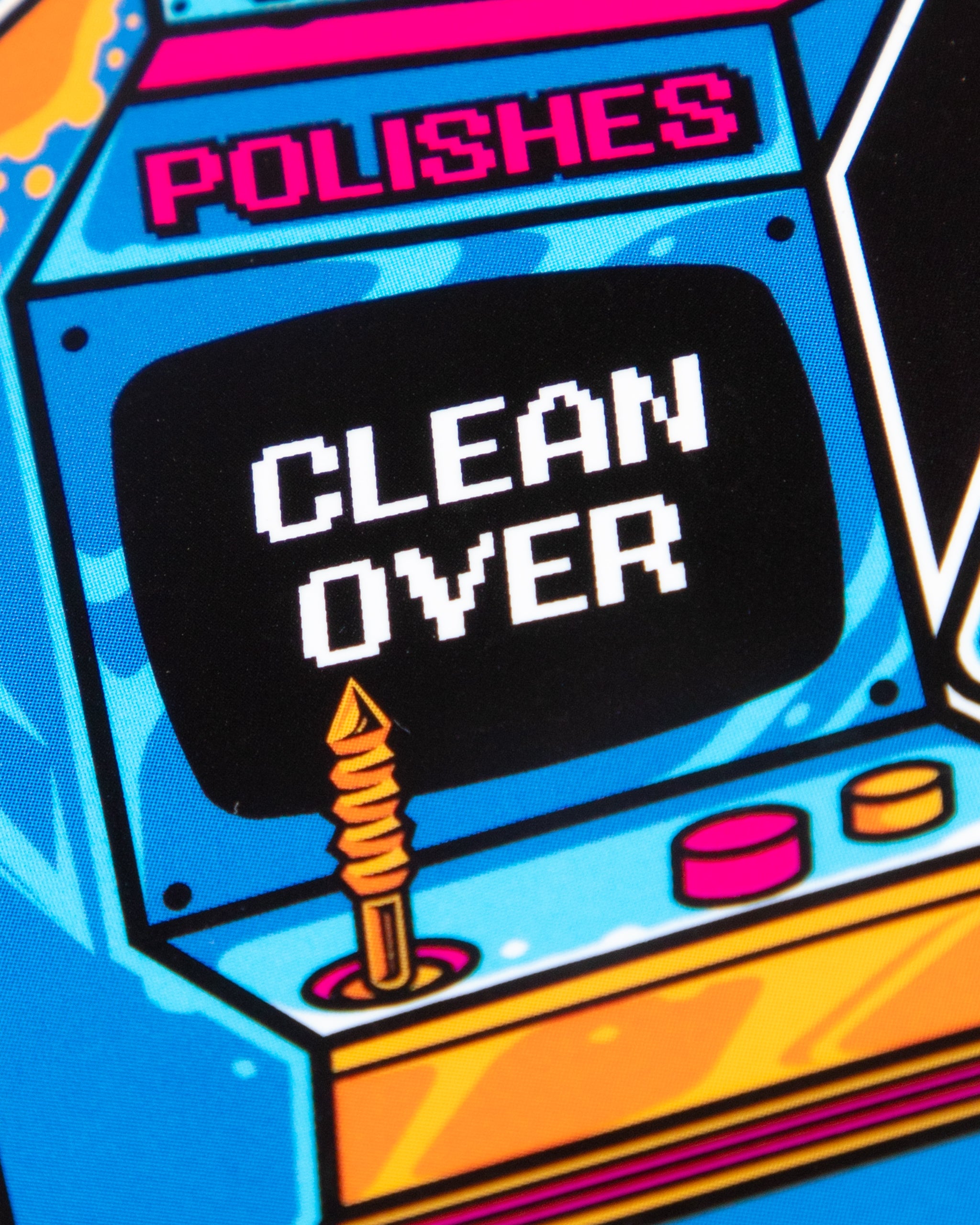Adam's Clean Over Arcade Sticker