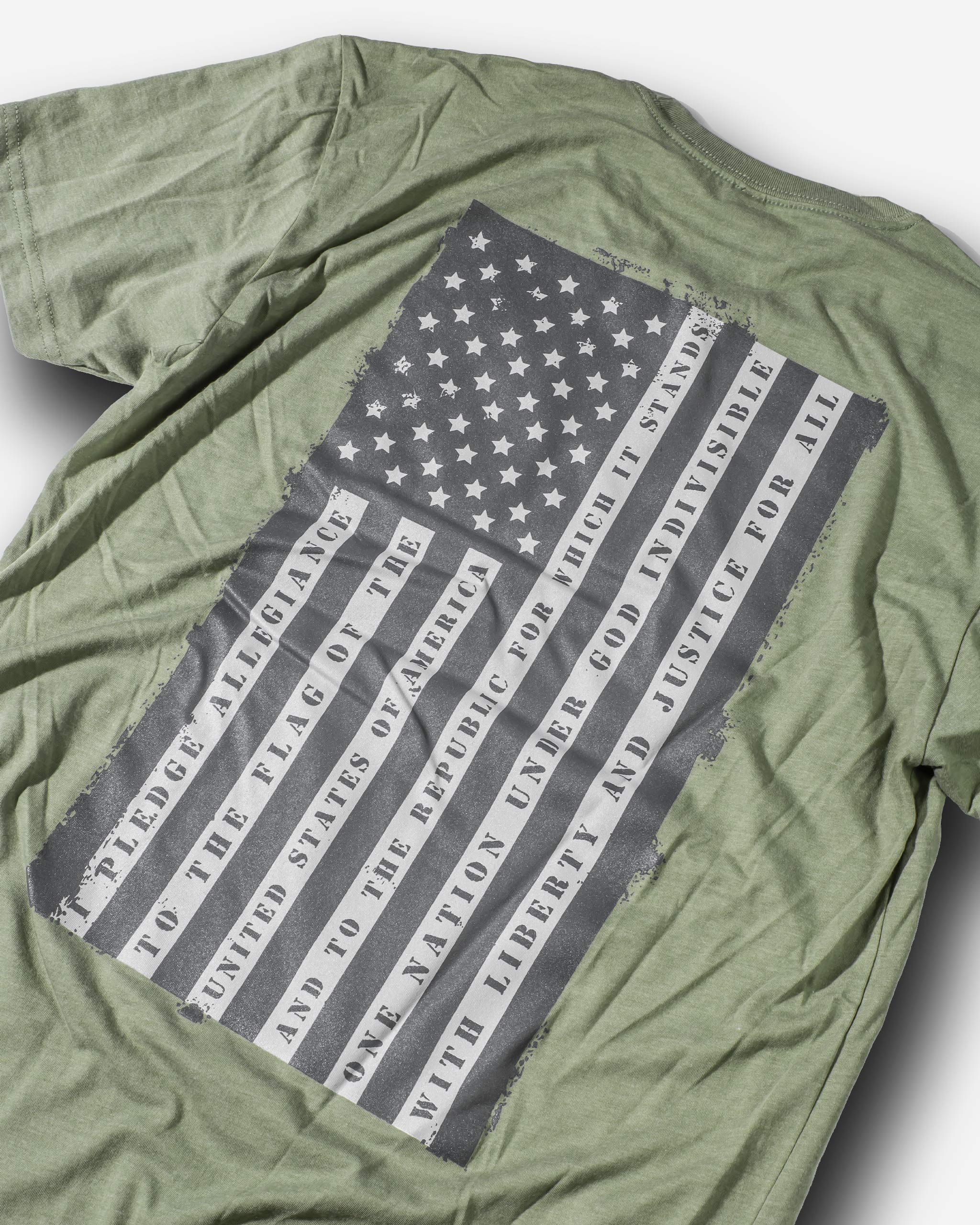 Adam's American Pride Green Shirt