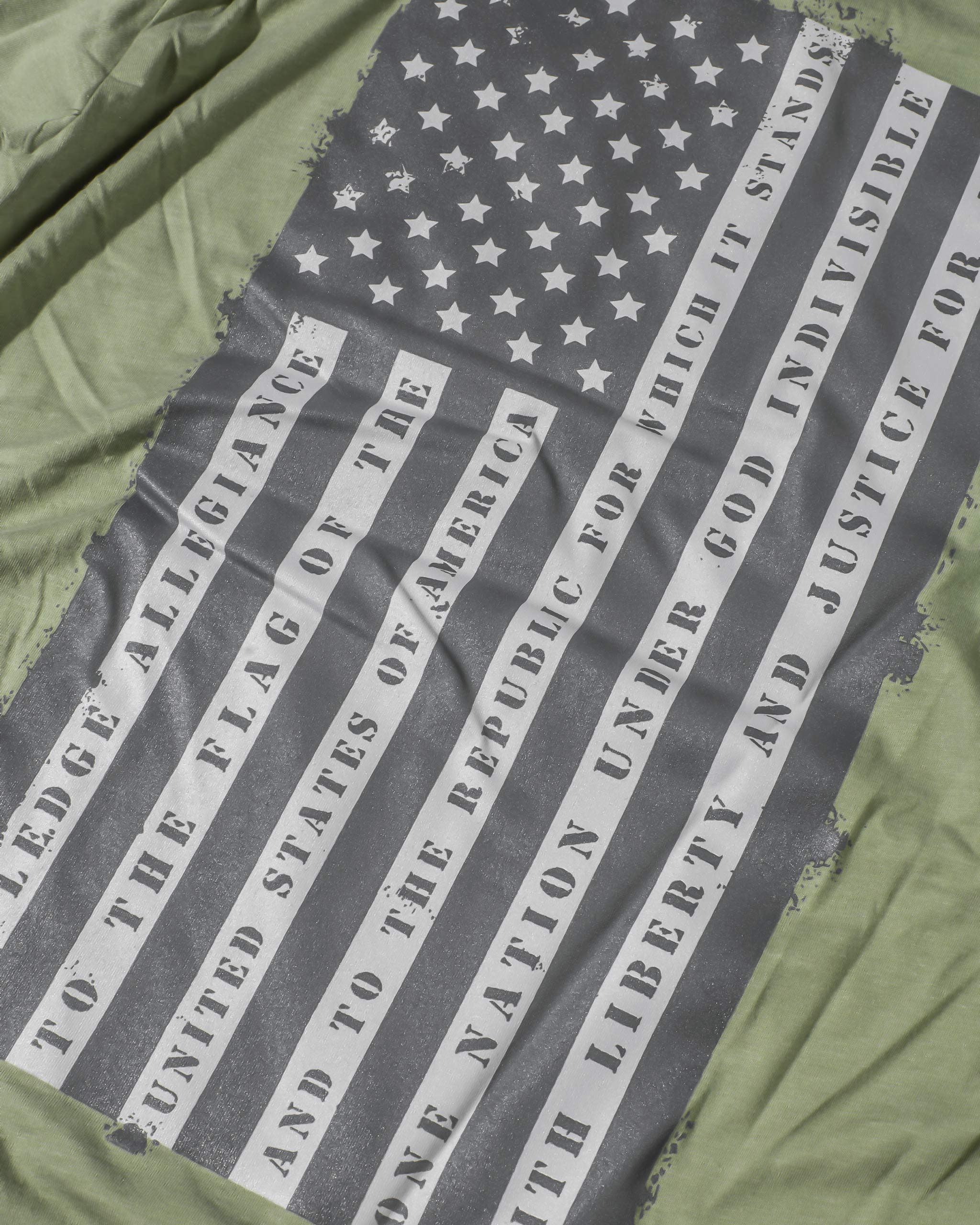 Adam's American Pride Green Shirt