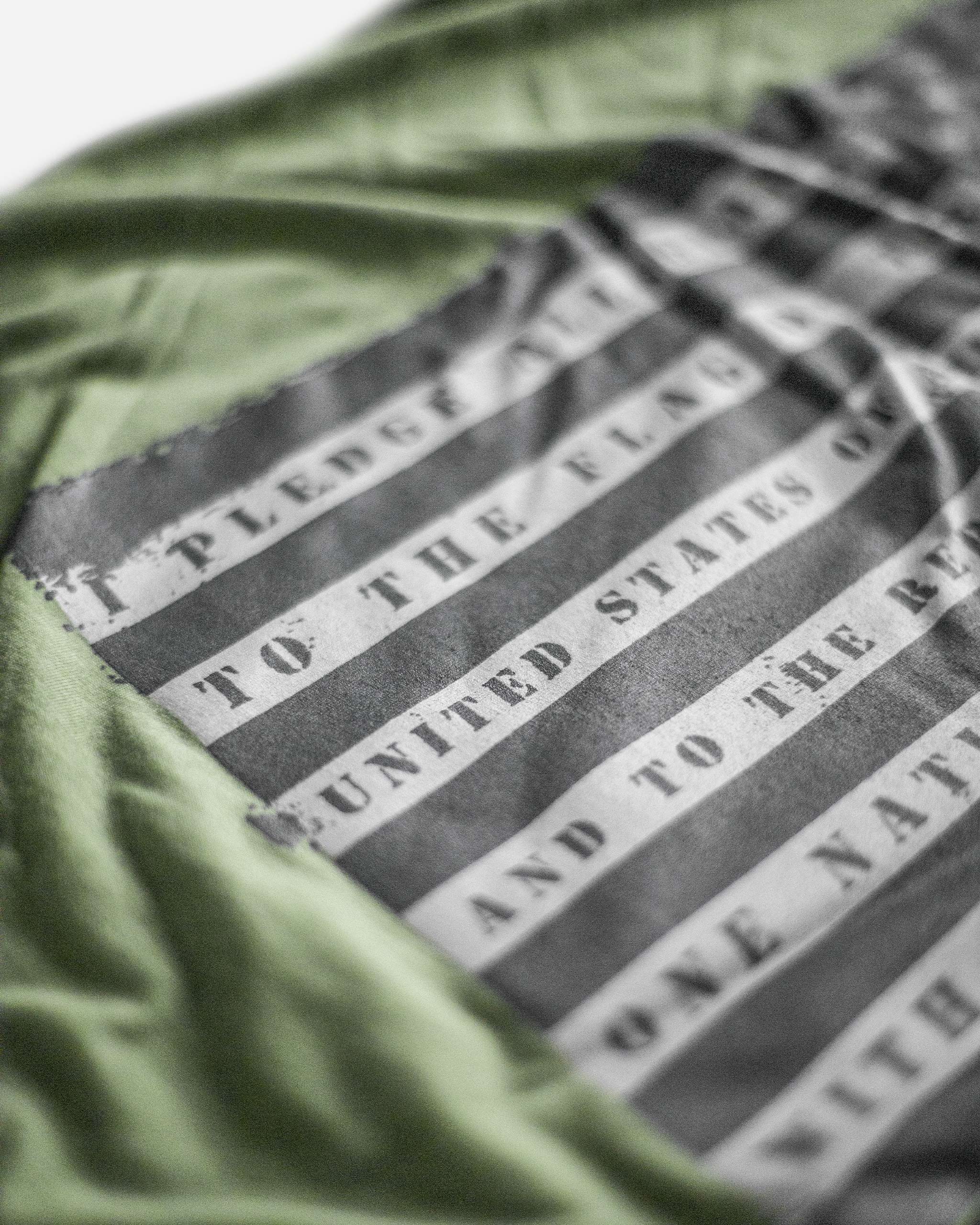 Adam's American Pride Green Shirt