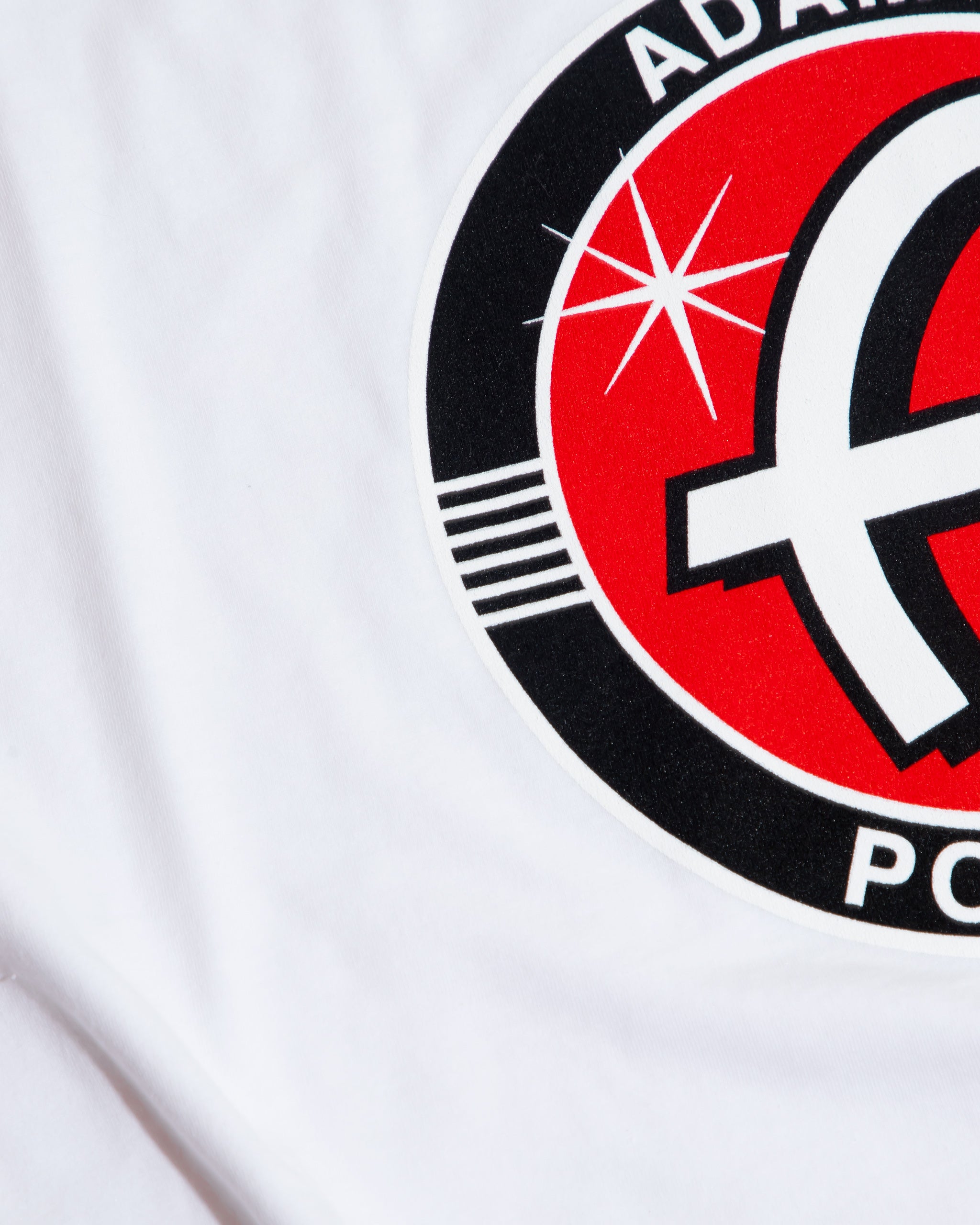 Adam's White Shirt with Logo