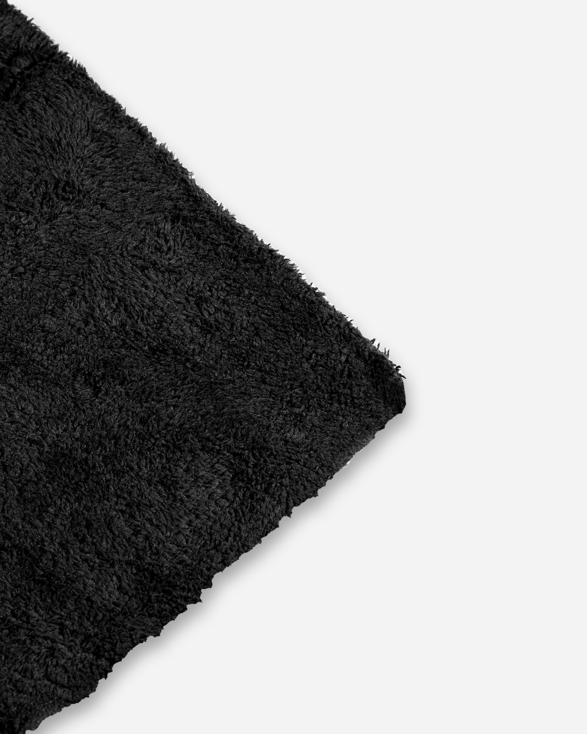 Adam's Borderless Black Lite Plush Towel