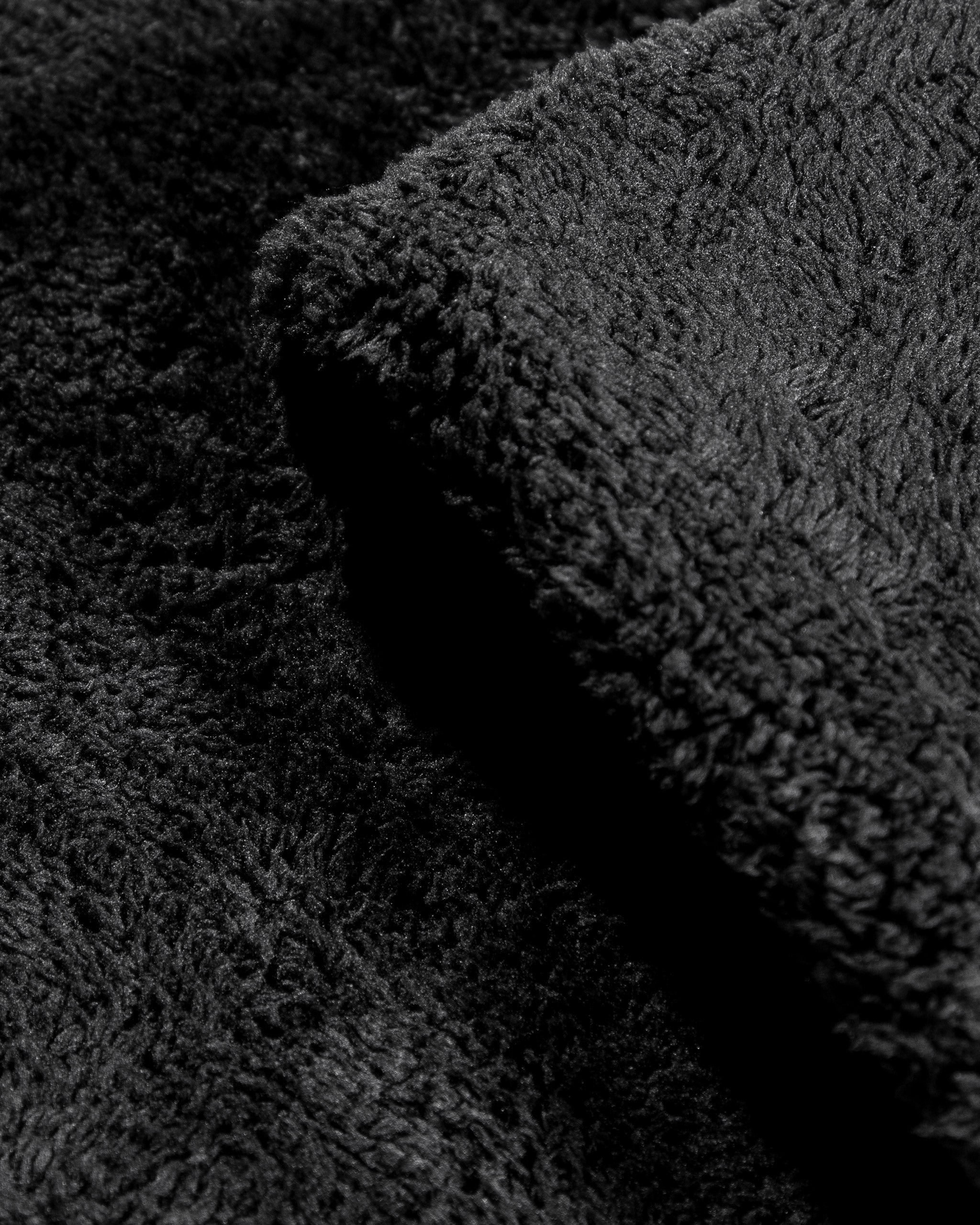 Adam's Borderless Black Lite Plush Towel