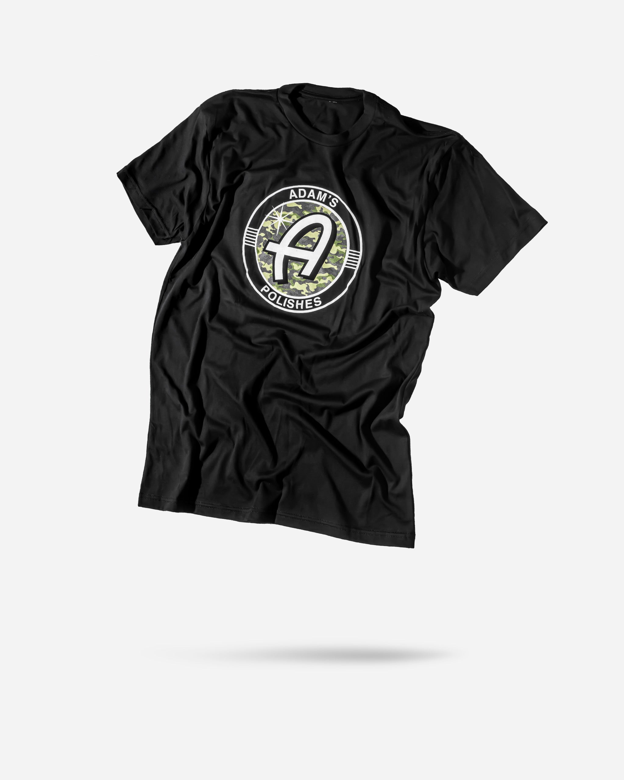 Adam's Camo Logo Black Shirt