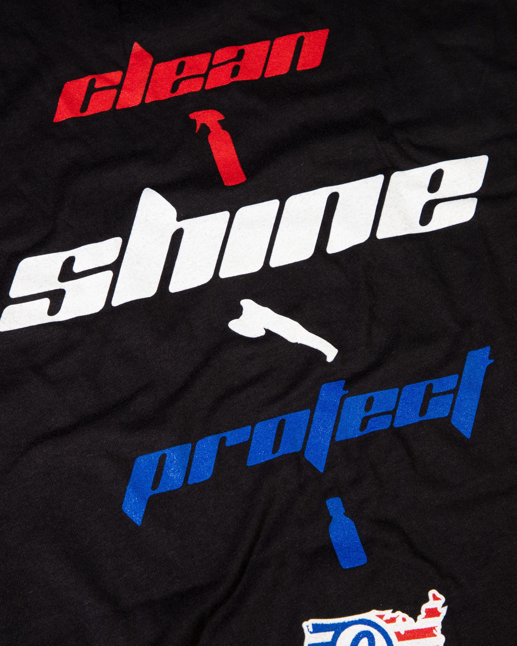 Adam's 4th of July 2022 Clean, Shine, Protect T-Shirt